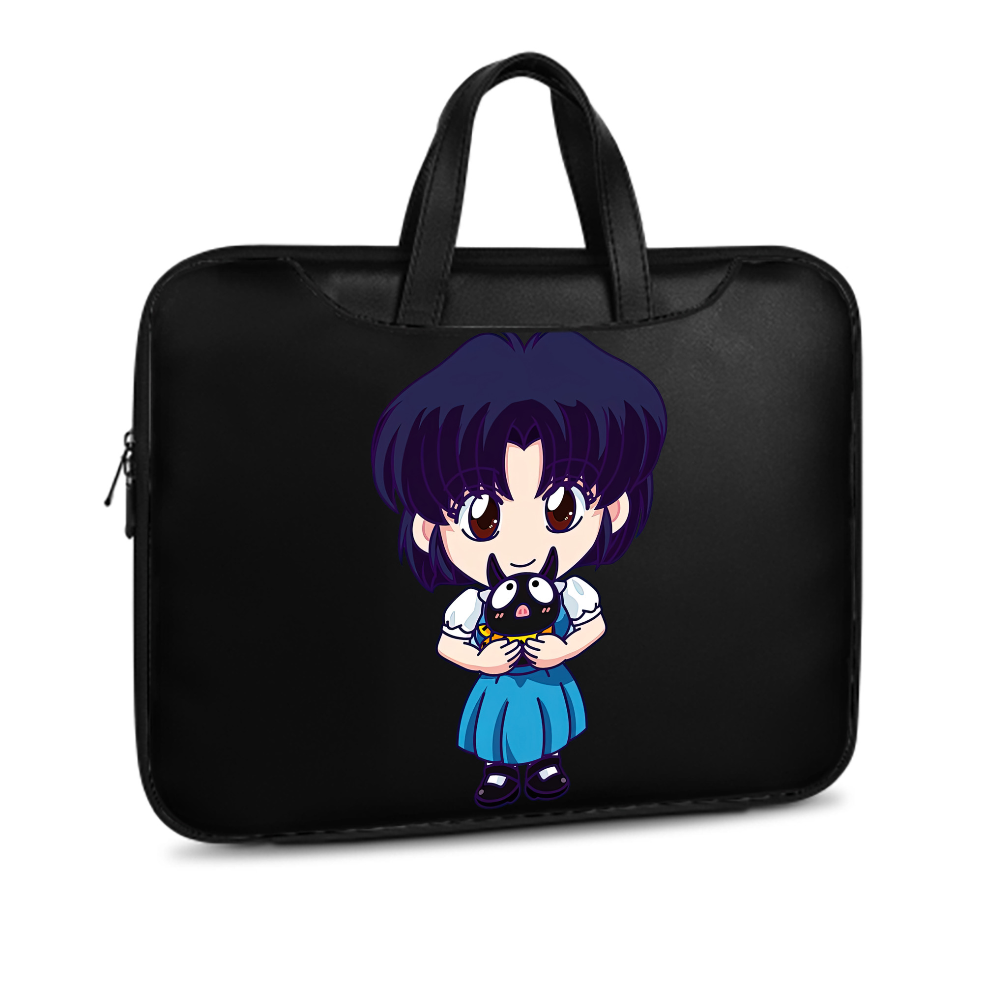 （画像用） 美少女戦士セーラームーン 水野 亜美 みずの あみ Sailor Moon Mizuno Ami レザーラップトップバッグ　ノートパソコンケース
