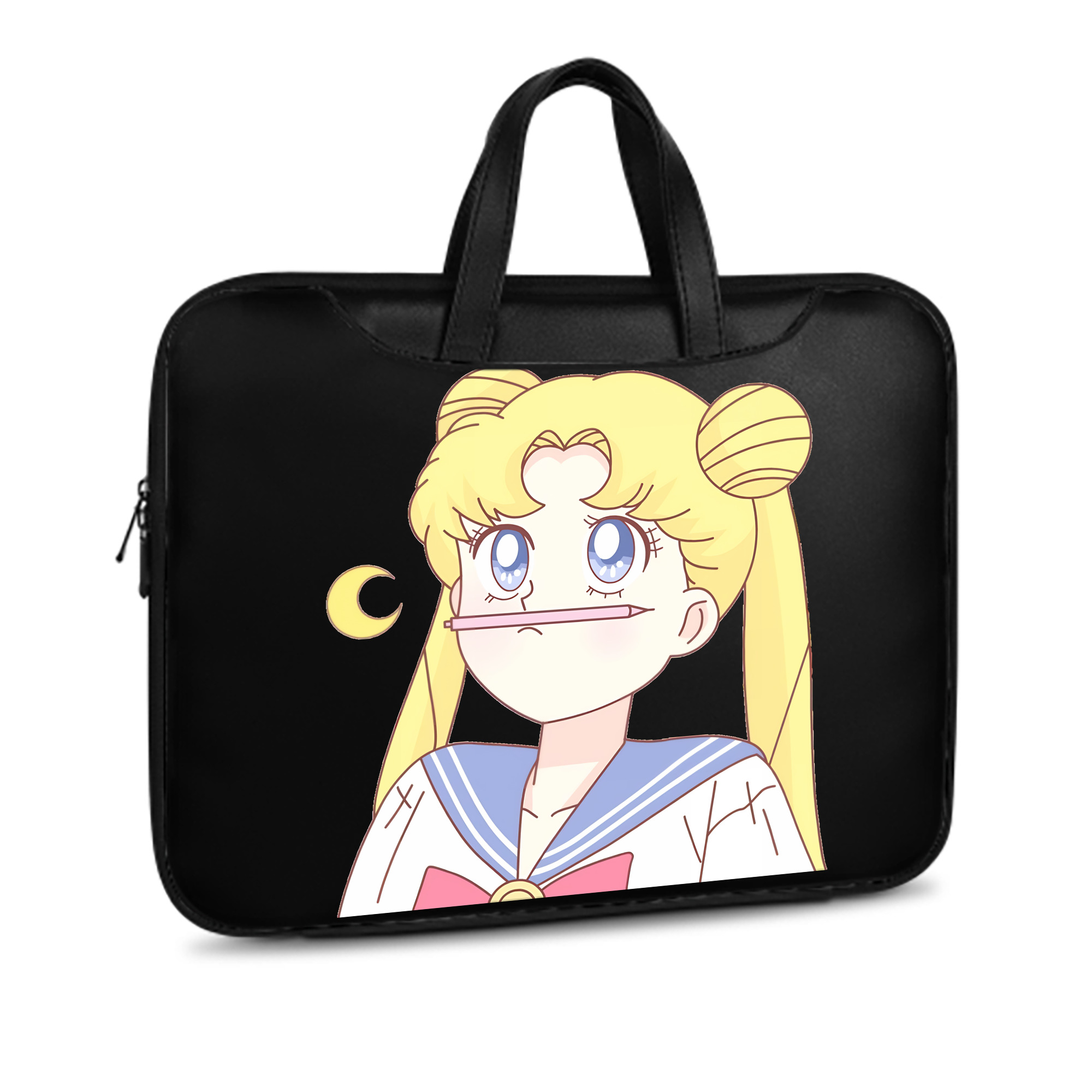（画像用） 美少女戦士セーラームーン 愛野 美奈子 あいの みなこ Sailor Moon Aino Minako レザーラップトップバッグ　ノートパソコンケース