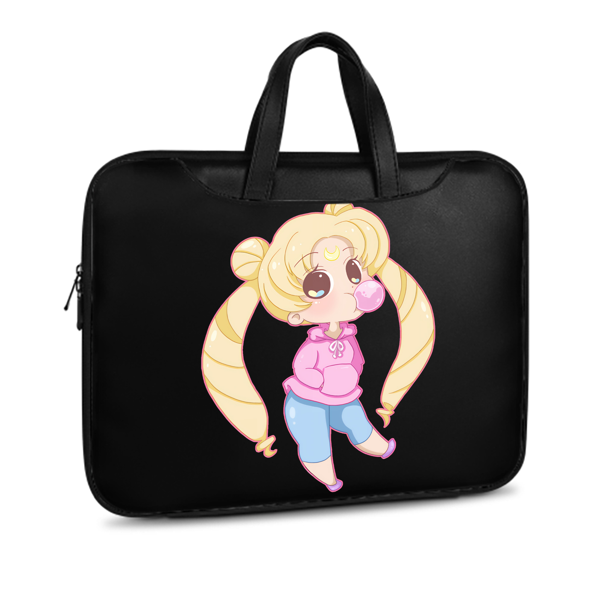 （画像用） 美少女戦士セーラームーン 愛野 美奈子 あいの みなこ Sailor Moon Aino Minako レザーラップトップバッグ　ノートパソコンケース