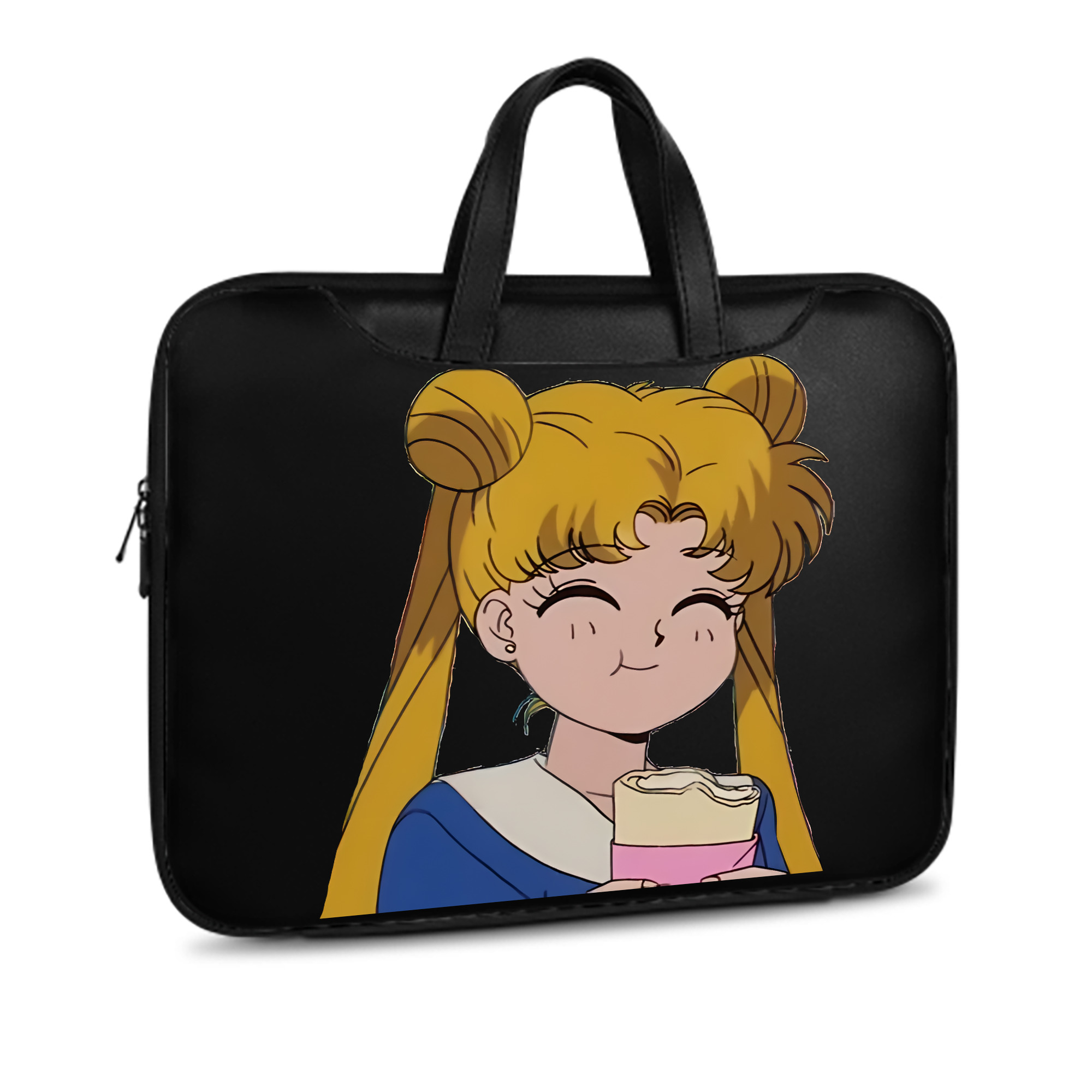 （画像用） 美少女戦士セーラームーン 愛野 美奈子 あいの みなこ Sailor Moon Aino Minako レザーラップトップバッグ　ノートパソコンケース