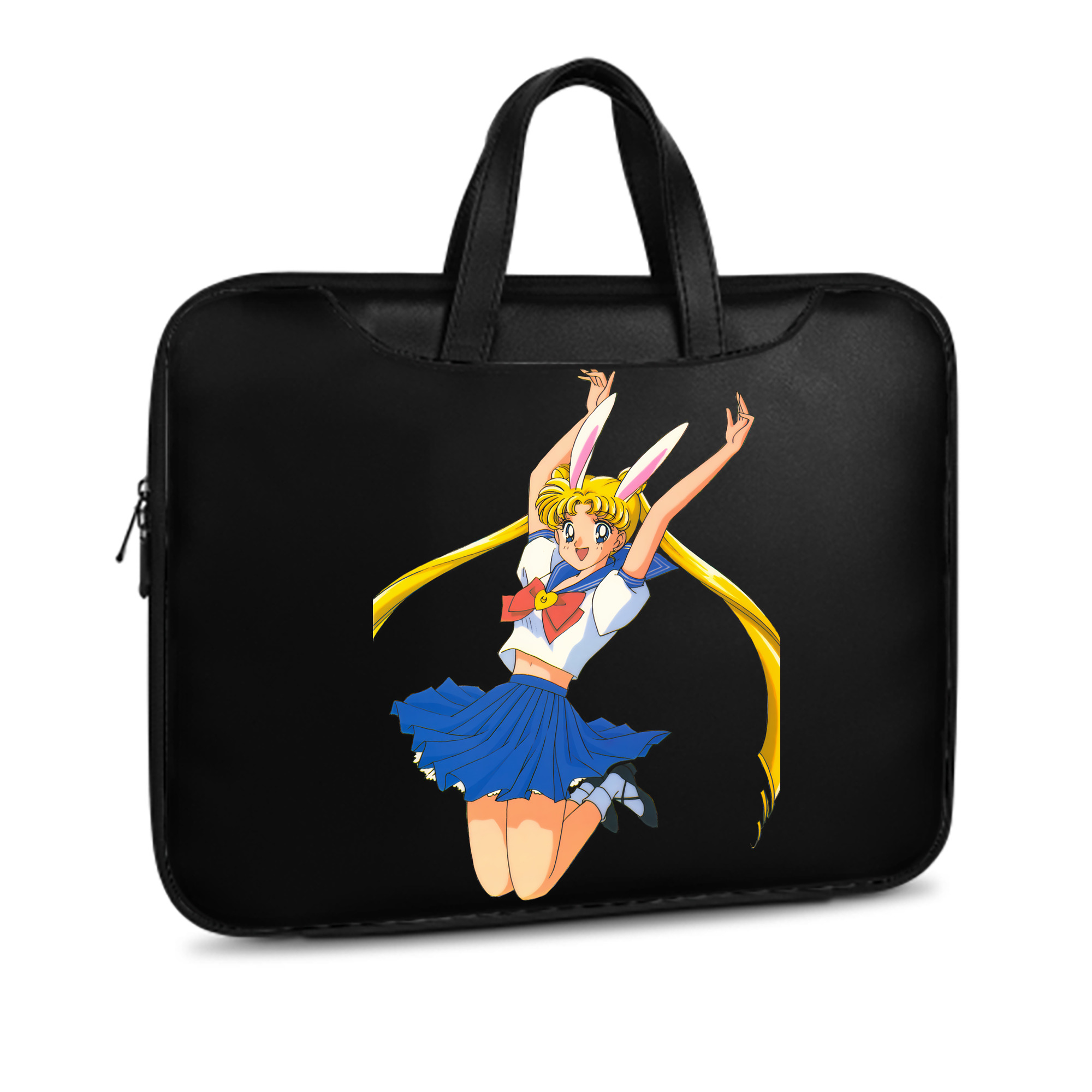 （画像用） 美少女戦士セーラームーン 愛野 美奈子 あいの みなこ Sailor Moon Aino Minako レザーラップトップバッグ　ノートパソコンケース
