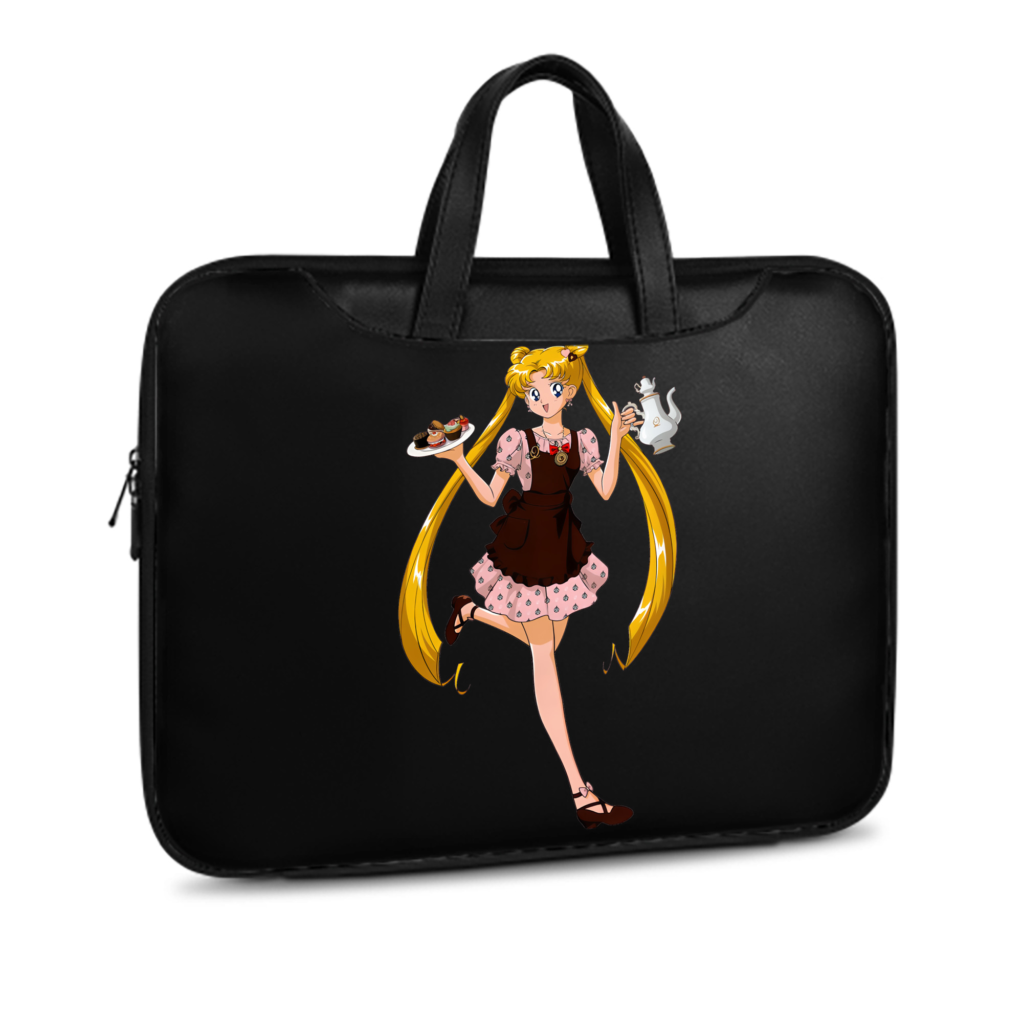 （画像用） 美少女戦士セーラームーン 愛野 美奈子 あいの みなこ Sailor Moon Aino Minako レザーラップトップバッグ　ノートパソコンケース