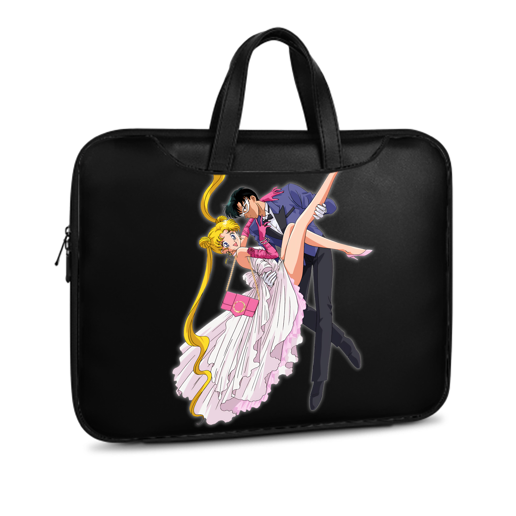 （画像用） 美少女戦士セーラームーン 愛野 美奈子 あいの みなこ Sailor Moon Aino Minako レザーラップトップバッグ　ノートパソコンケース