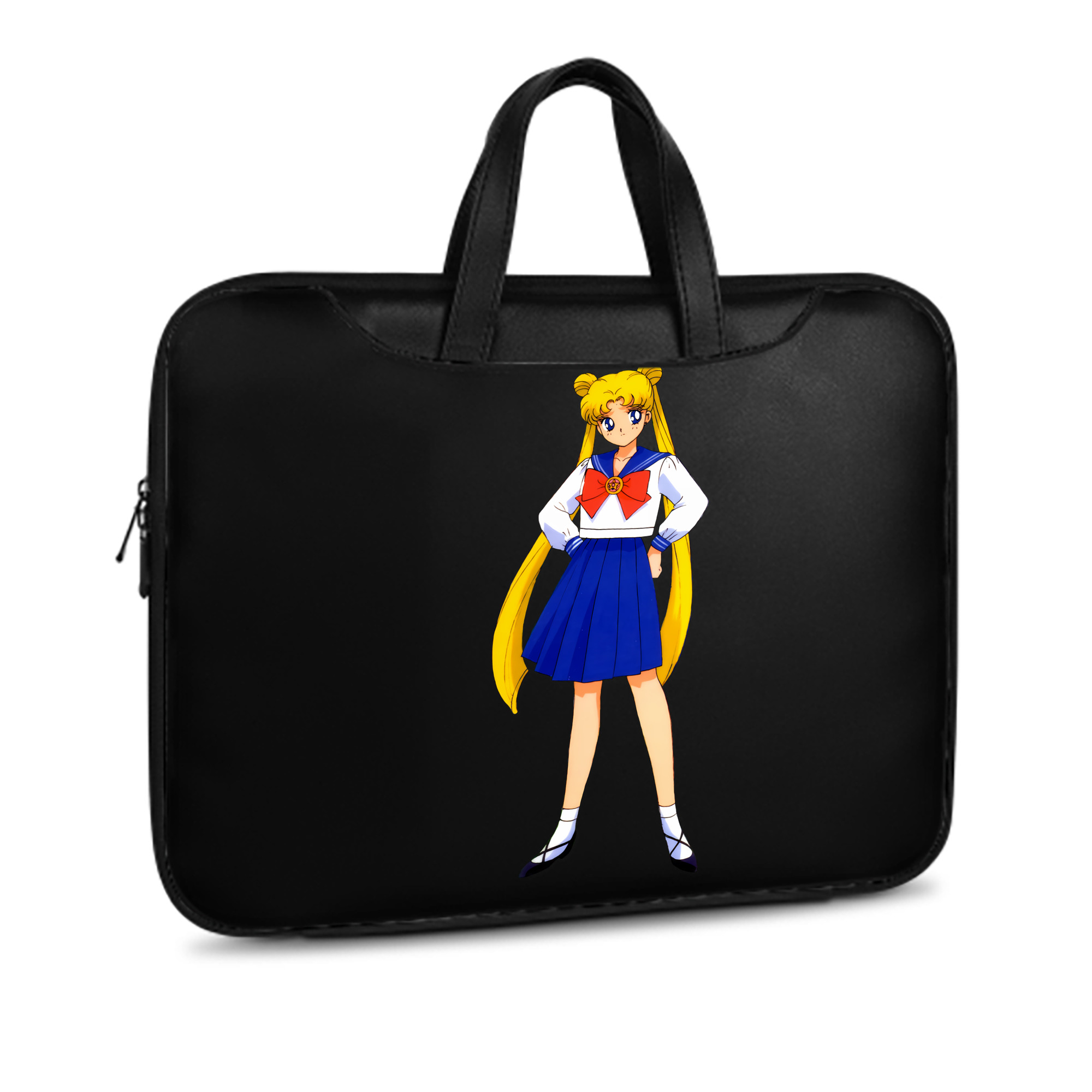 （画像用） 美少女戦士セーラームーン 愛野 美奈子 あいの みなこ Sailor Moon Aino Minako レザーラップトップバッグ　ノートパソコンケース