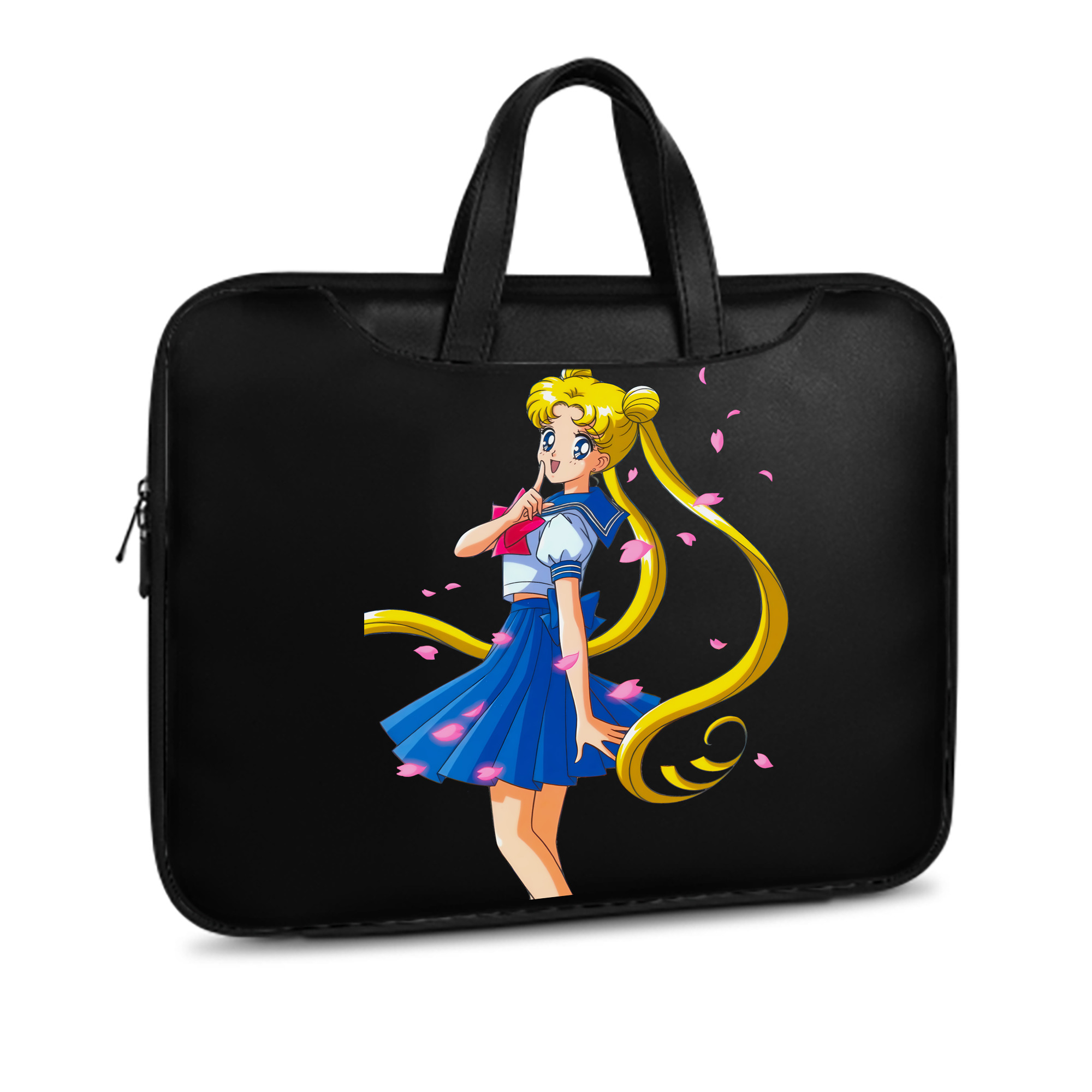 （画像用） 美少女戦士セーラームーン 愛野 美奈子 あいの みなこ Sailor Moon Aino Minako レザーラップトップバッグ　ノートパソコンケース