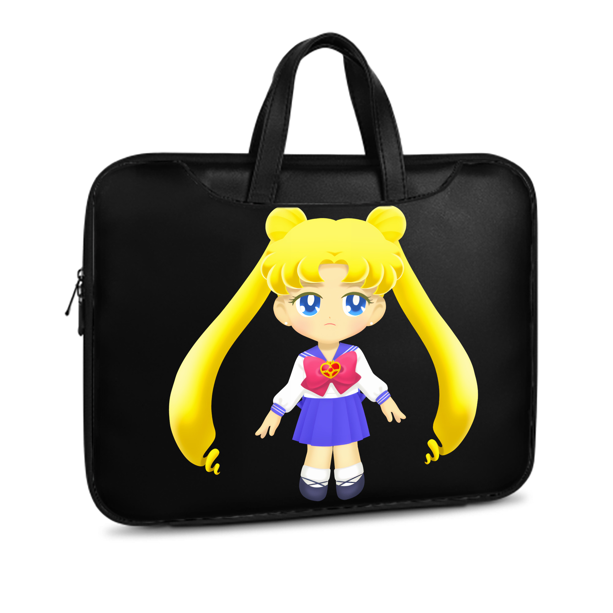 （画像用） 美少女戦士セーラームーン 愛野 美奈子 あいの みなこ Sailor Moon Aino Minako レザーラップトップバッグ　ノートパソコンケース