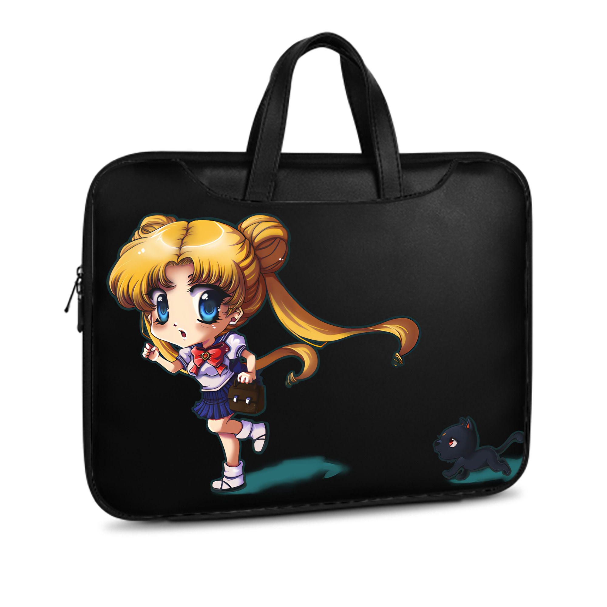 （画像用） 美少女戦士セーラームーン 愛野 美奈子 あいの みなこ Sailor Moon Aino Minako レザーラップトップバッグ　ノートパソコンケース