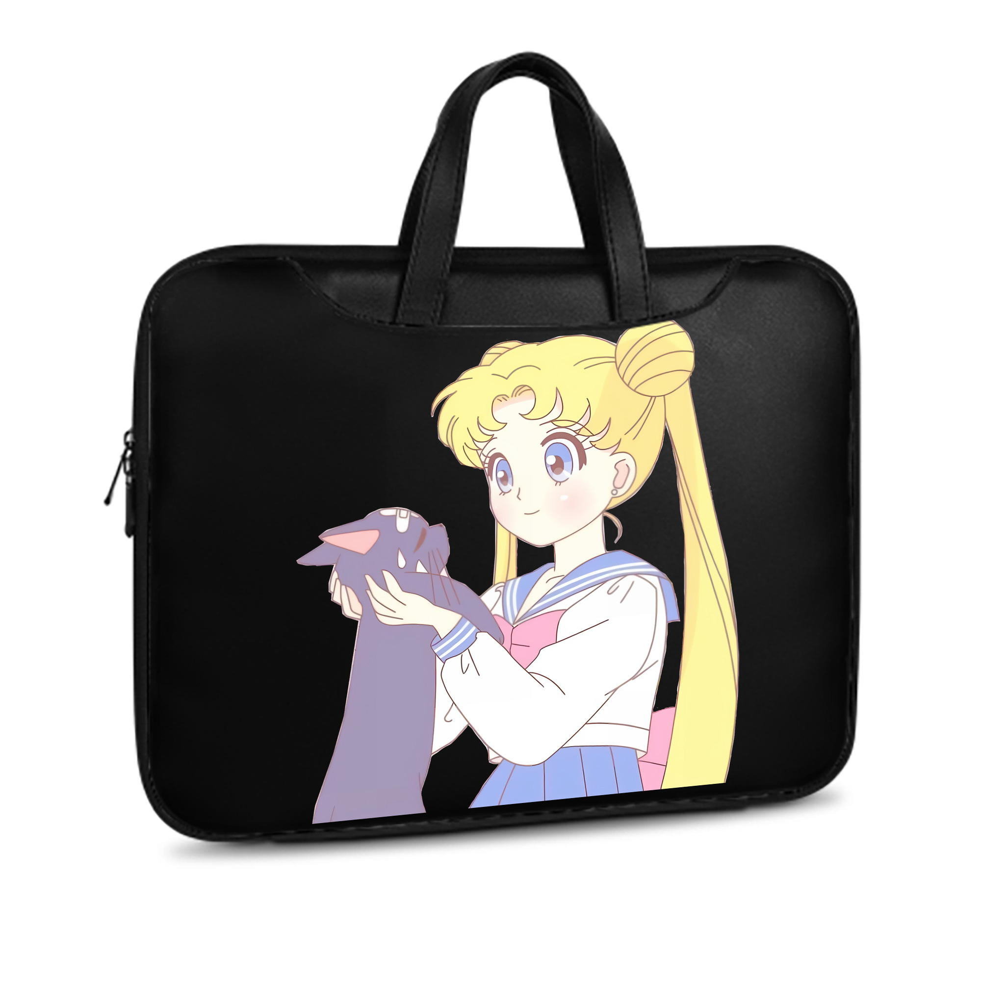（画像用） 美少女戦士セーラームーン 愛野 美奈子 あいの みなこ Sailor Moon Aino Minako レザーラップトップバッグ　ノートパソコンケース