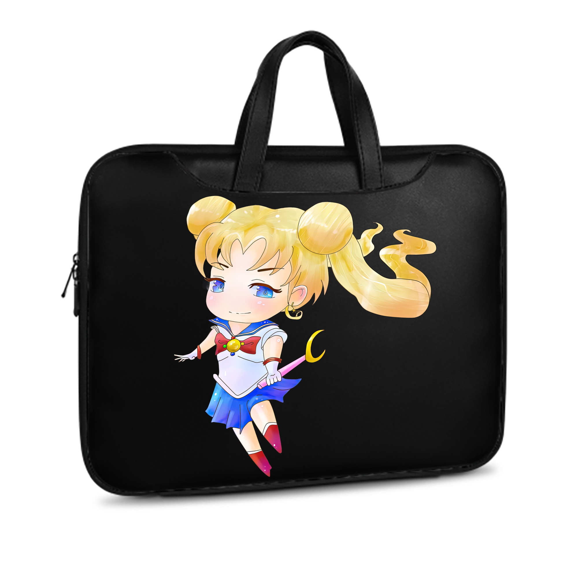 （画像用） 美少女戦士セーラームーン 愛野 美奈子 あいの みなこ Sailor Moon Aino Minako レザーラップトップバッグ　ノートパソコンケース
