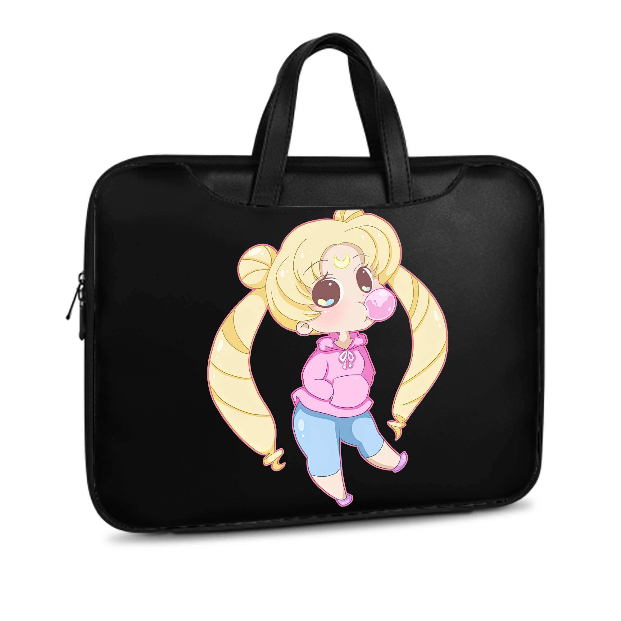 （画像用） 美少女戦士セーラームーン 愛野 美奈子 あいの みなこ Sailor Moon Aino Minako レザーラップトップバッグ　ノートパソコンケース