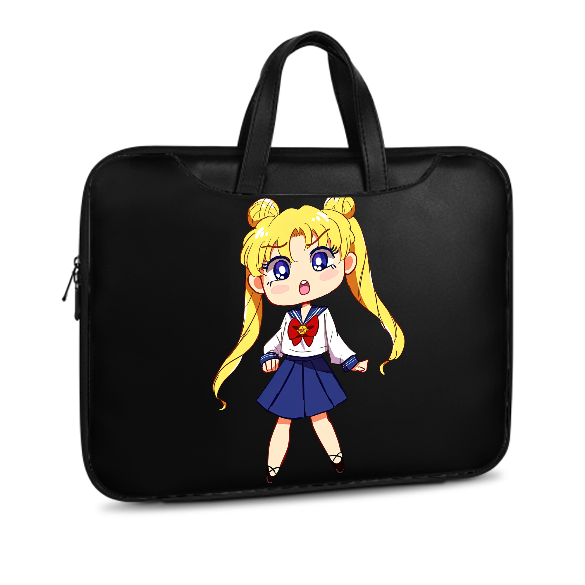 （画像用） 美少女戦士セーラームーン 愛野 美奈子 あいの みなこ Sailor Moon Aino Minako レザーラップトップバッグ　ノートパソコンケース