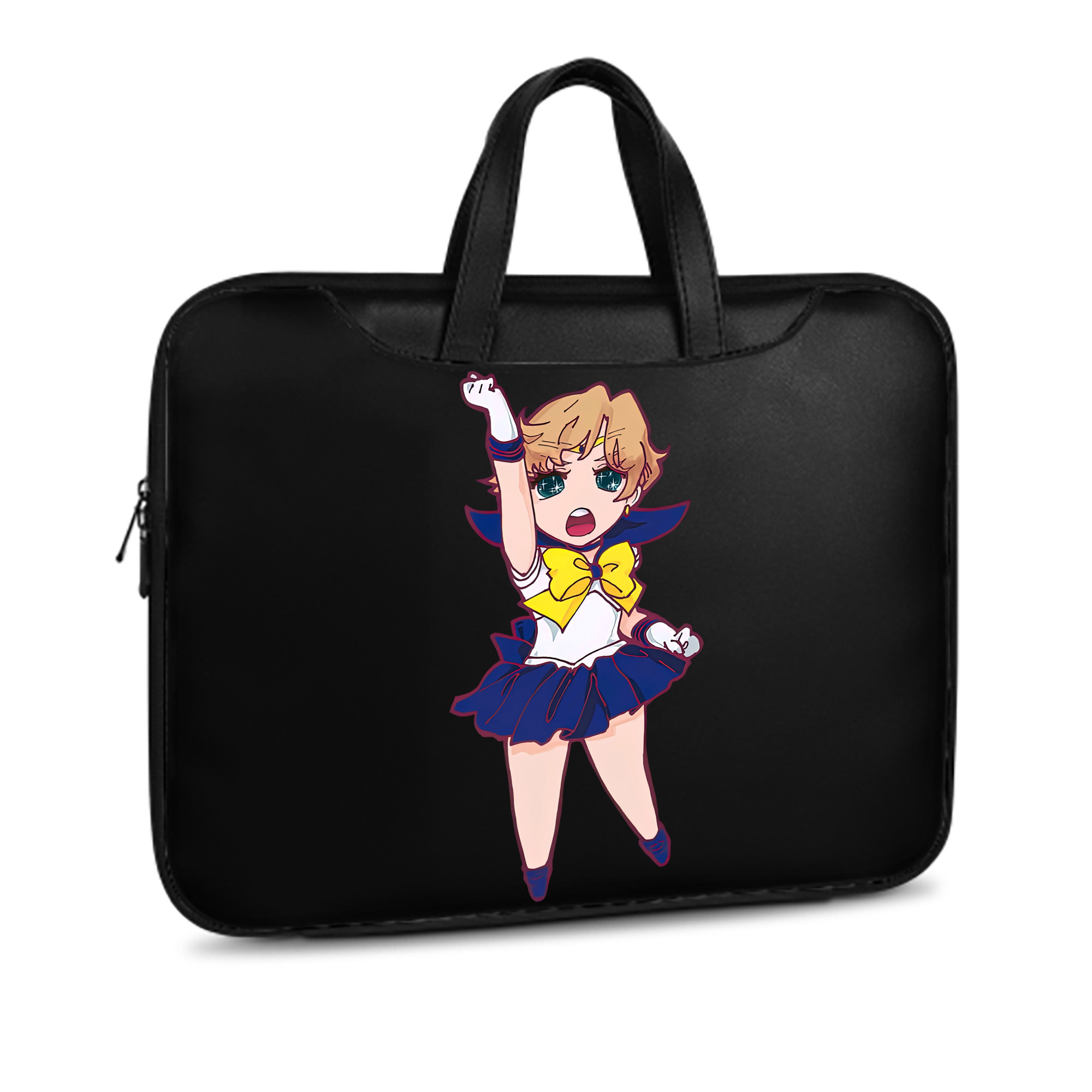（画像用） 美少女戦士セーラームーン 天王はるか Sailor Moon Tenoh Haruka レザーラップトップバッグ　ノートパソコンケース