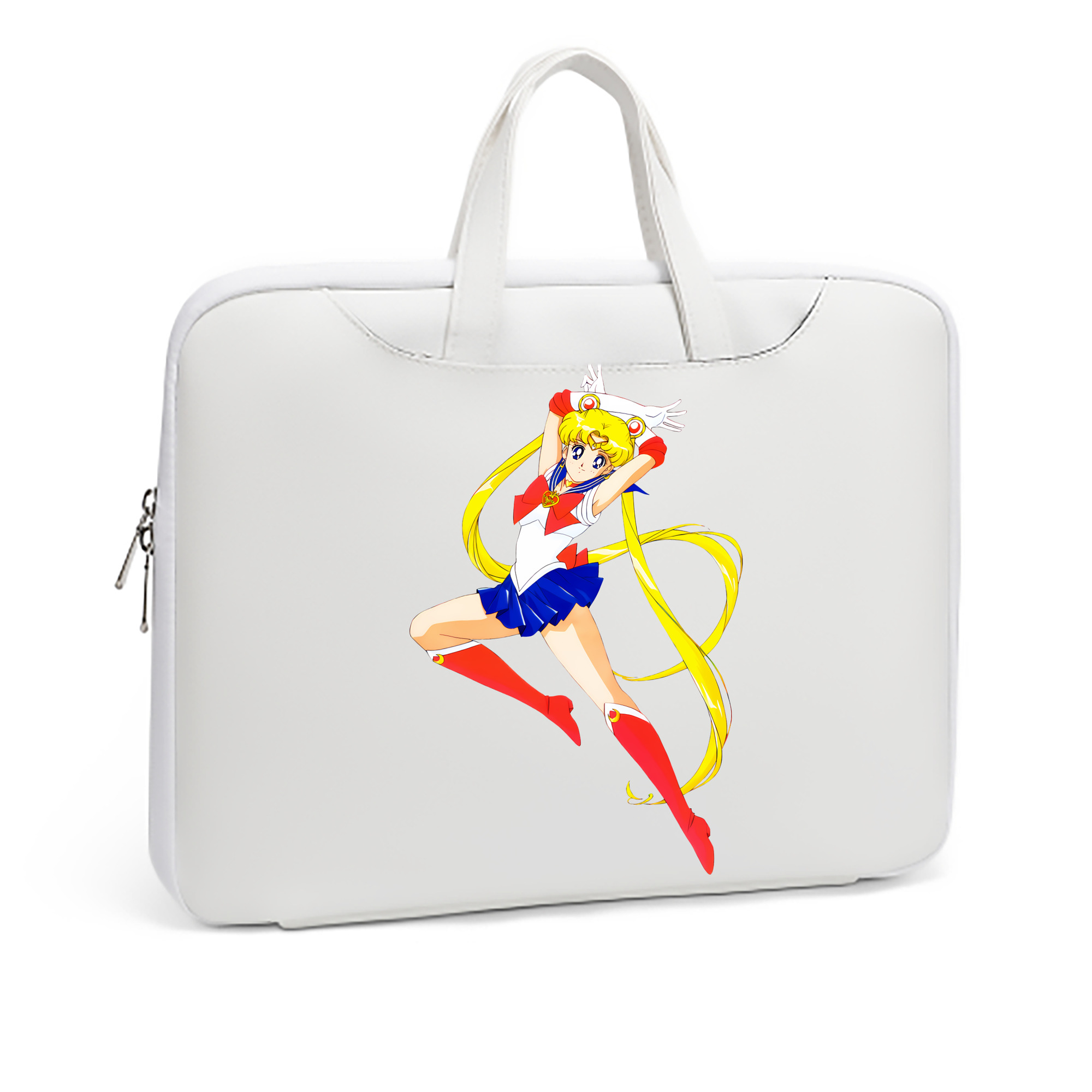 （画像用） 美少女戦士セーラームーン 月野 うさぎ つきの うさぎ Sailor Moon Tsukino Usagi レザーラップトップバッグ　ノートパソコンケース