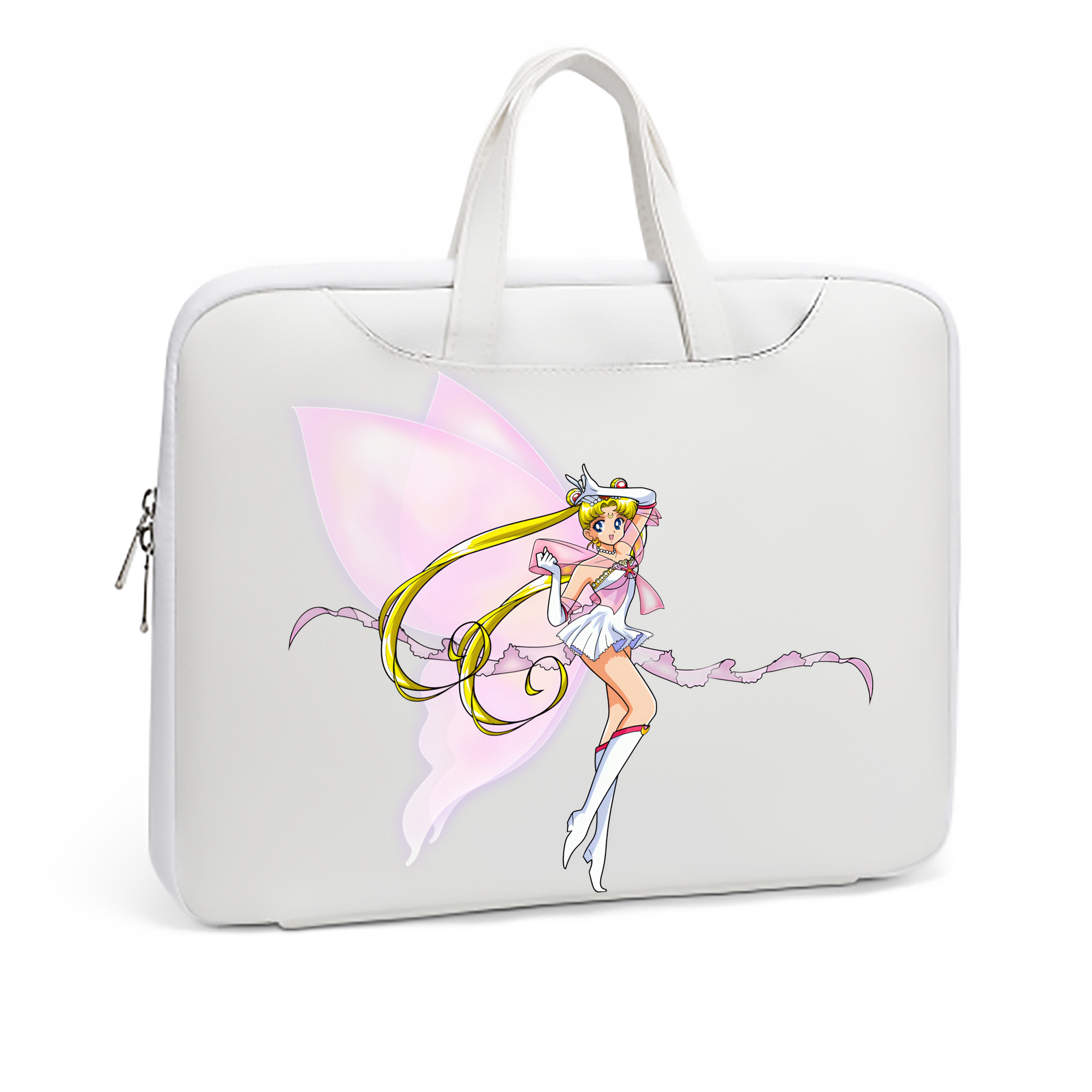 （画像用） 美少女戦士セーラームーン 月野 うさぎ つきの うさぎ Sailor Moon Tsukino Usagi レザーラップトップバッグ　ノートパソコンケース