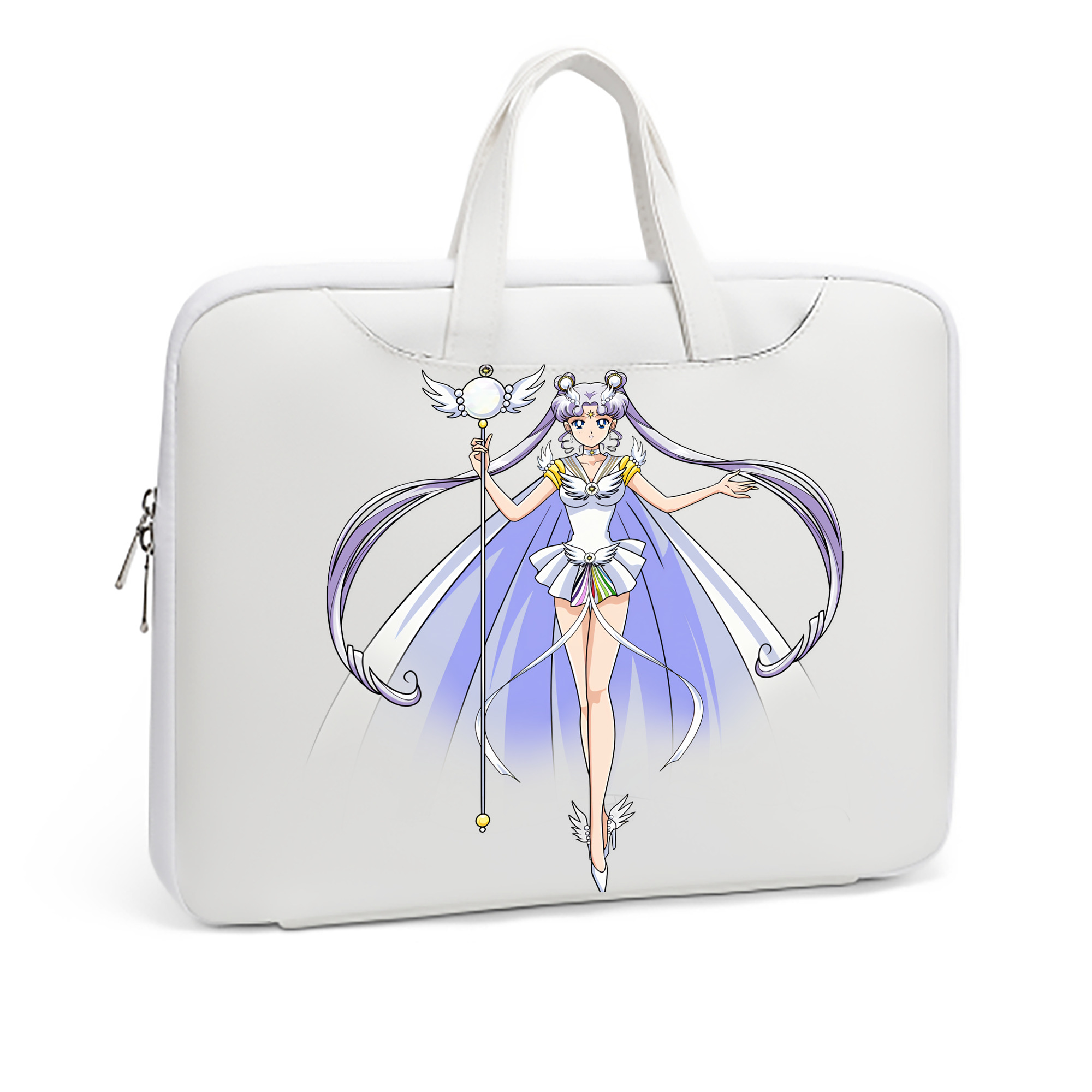 （画像用） 美少女戦士セーラームーン 月野 うさぎ つきの うさぎ Sailor Moon Tsukino Usagi レザーラップトップバッグ　ノートパソコンケース