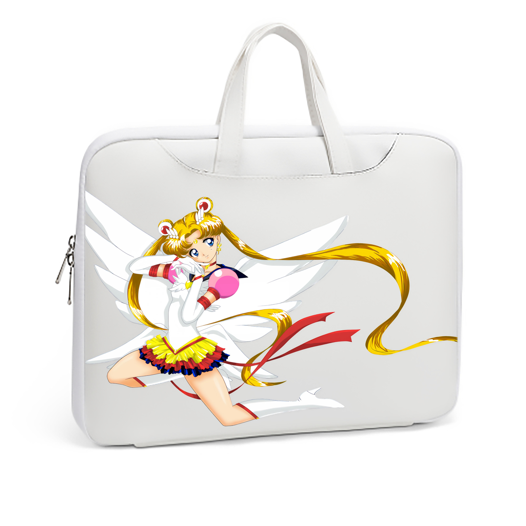 （画像用） 美少女戦士セーラームーン 月野 うさぎ つきの うさぎ Sailor Moon Tsukino Usagi レザーラップトップバッグ　ノートパソコンケース