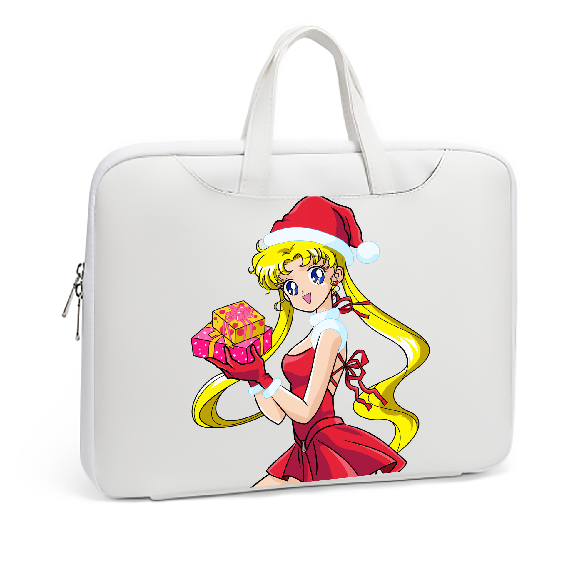 （画像用） 美少女戦士セーラームーン 月野 うさぎ つきの うさぎ Sailor Moon Tsukino Usagi レザーラップトップバッグ　ノートパソコンケース