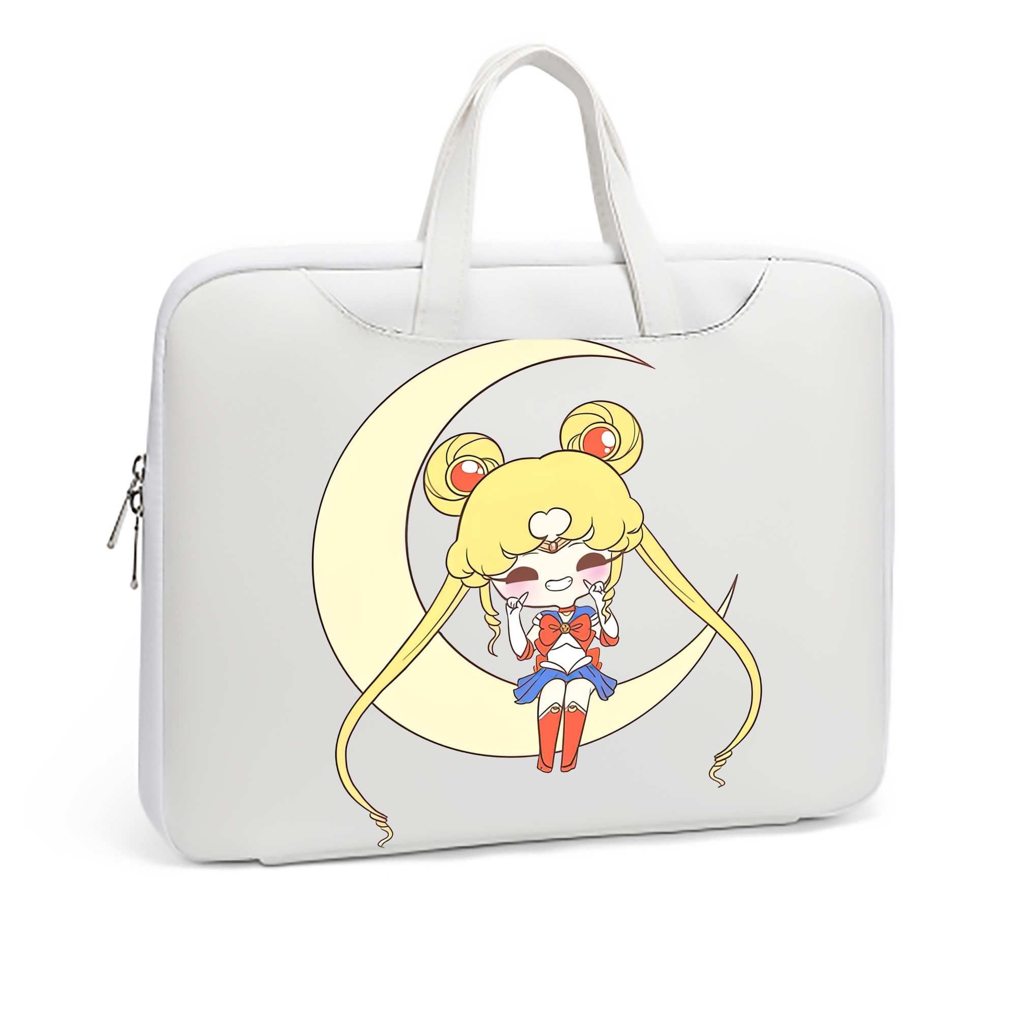 （画像用） 美少女戦士セーラームーン 月野 うさぎ つきの うさぎ Sailor Moon Tsukino Usagi レザーラップトップバッグ　ノートパソコンケース