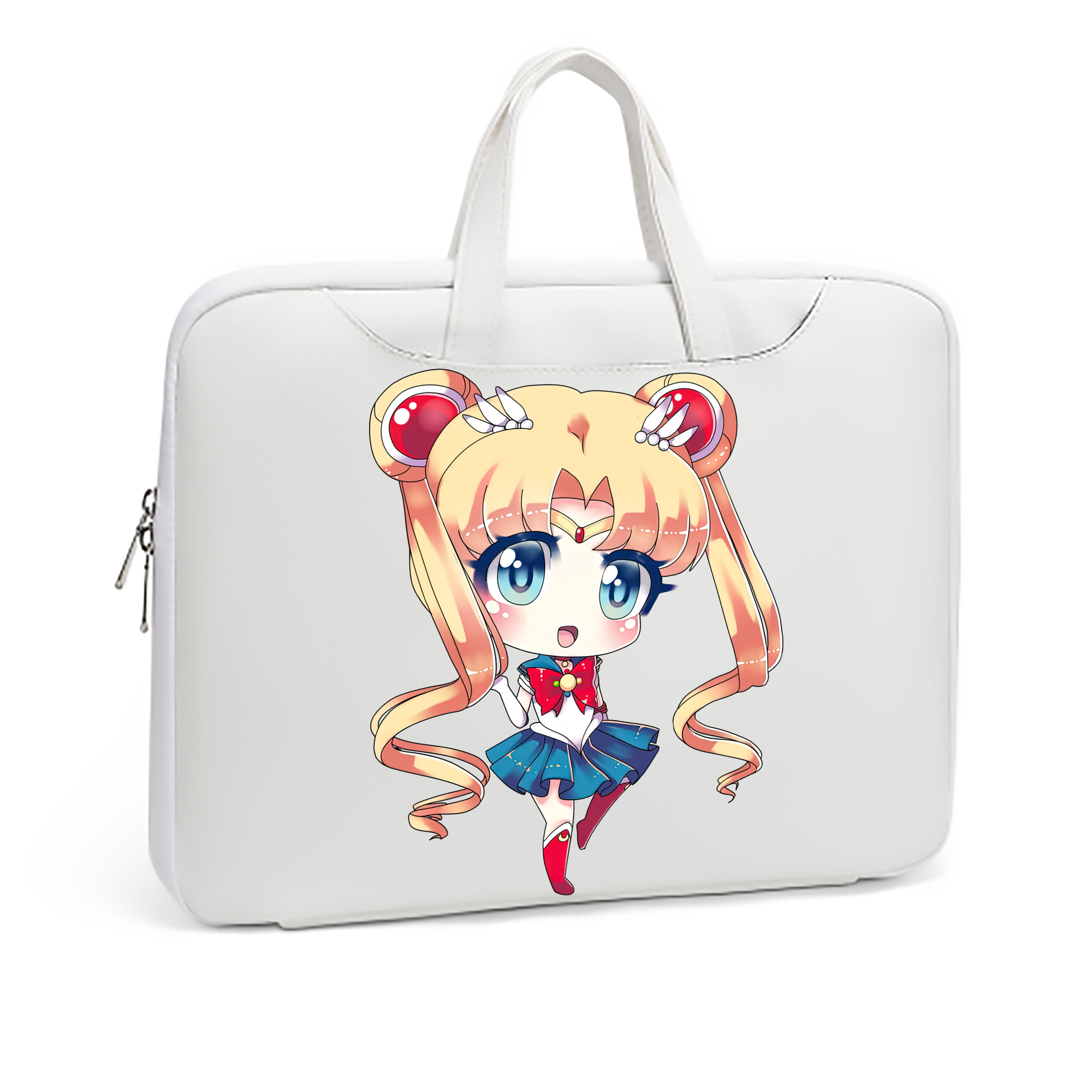 （画像用） 美少女戦士セーラームーン 月野 うさぎ つきの うさぎ Sailor Moon Tsukino Usagi レザーラップトップバッグ　ノートパソコンケース