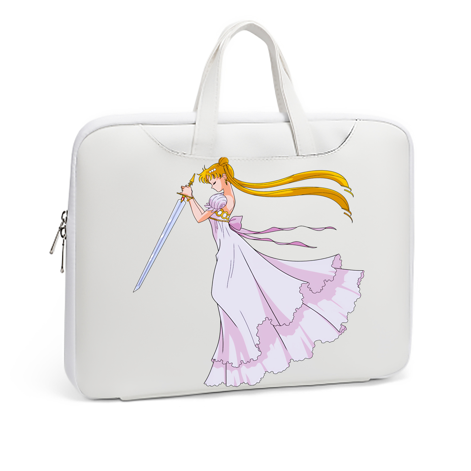 （画像用） 美少女戦士セーラームーン 愛野 美奈子 あいの みなこ Sailor Moon Aino Minako レザーラップトップバッグ　ノートパソコンケース