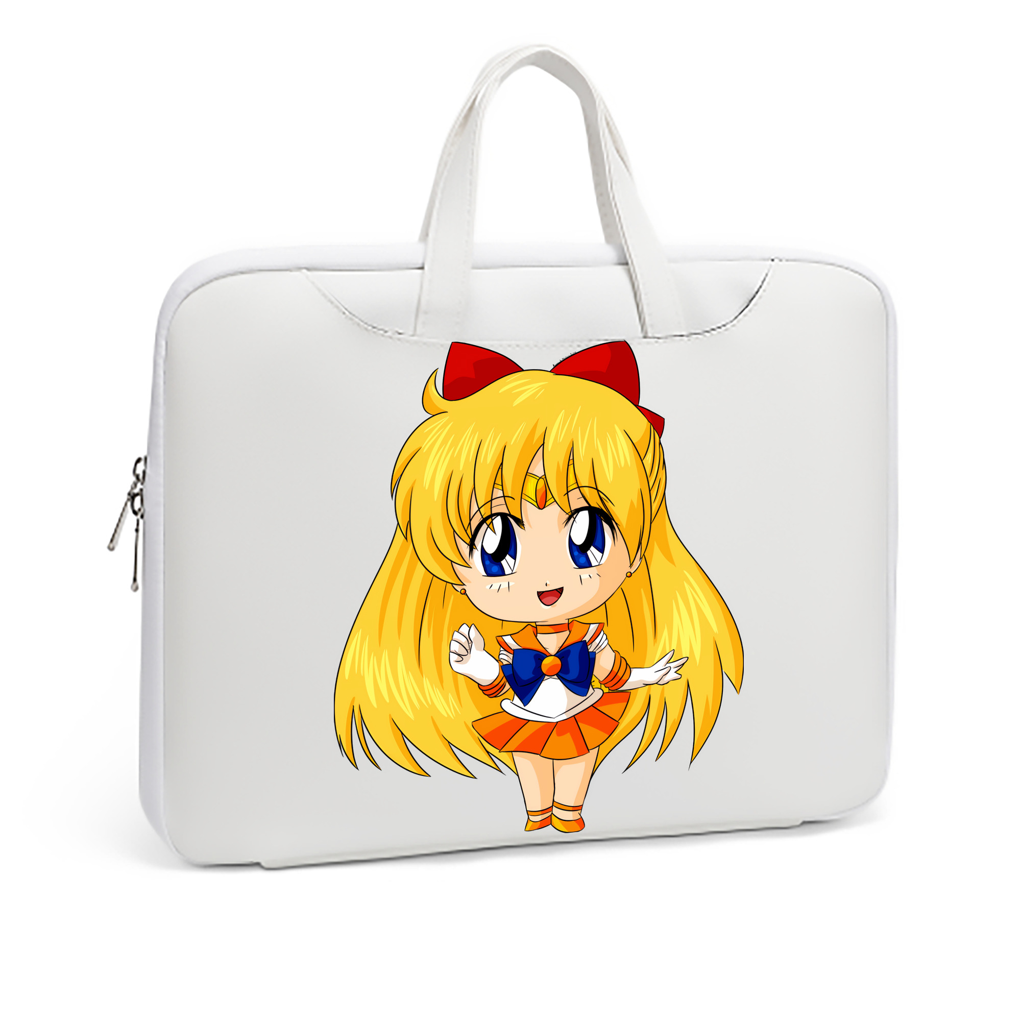 （画像用） 美少女戦士セーラームーン 愛野 美奈子 あいの みなこ Sailor Moon Aino Minako レザーラップトップバッグ　ノートパソコンケース