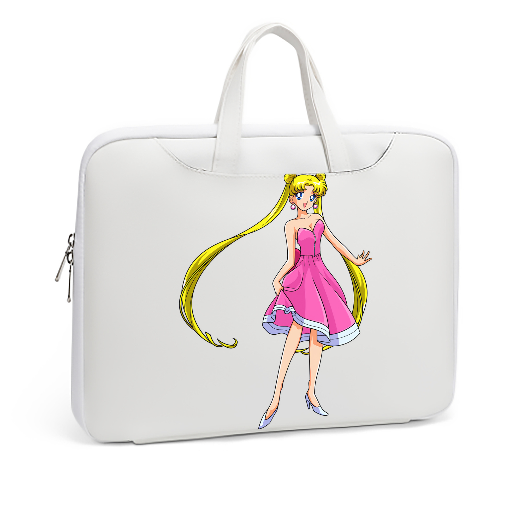 （画像用） 美少女戦士セーラームーン 愛野 美奈子 あいの みなこ Sailor Moon Aino Minako レザーラップトップバッグ　ノートパソコンケース