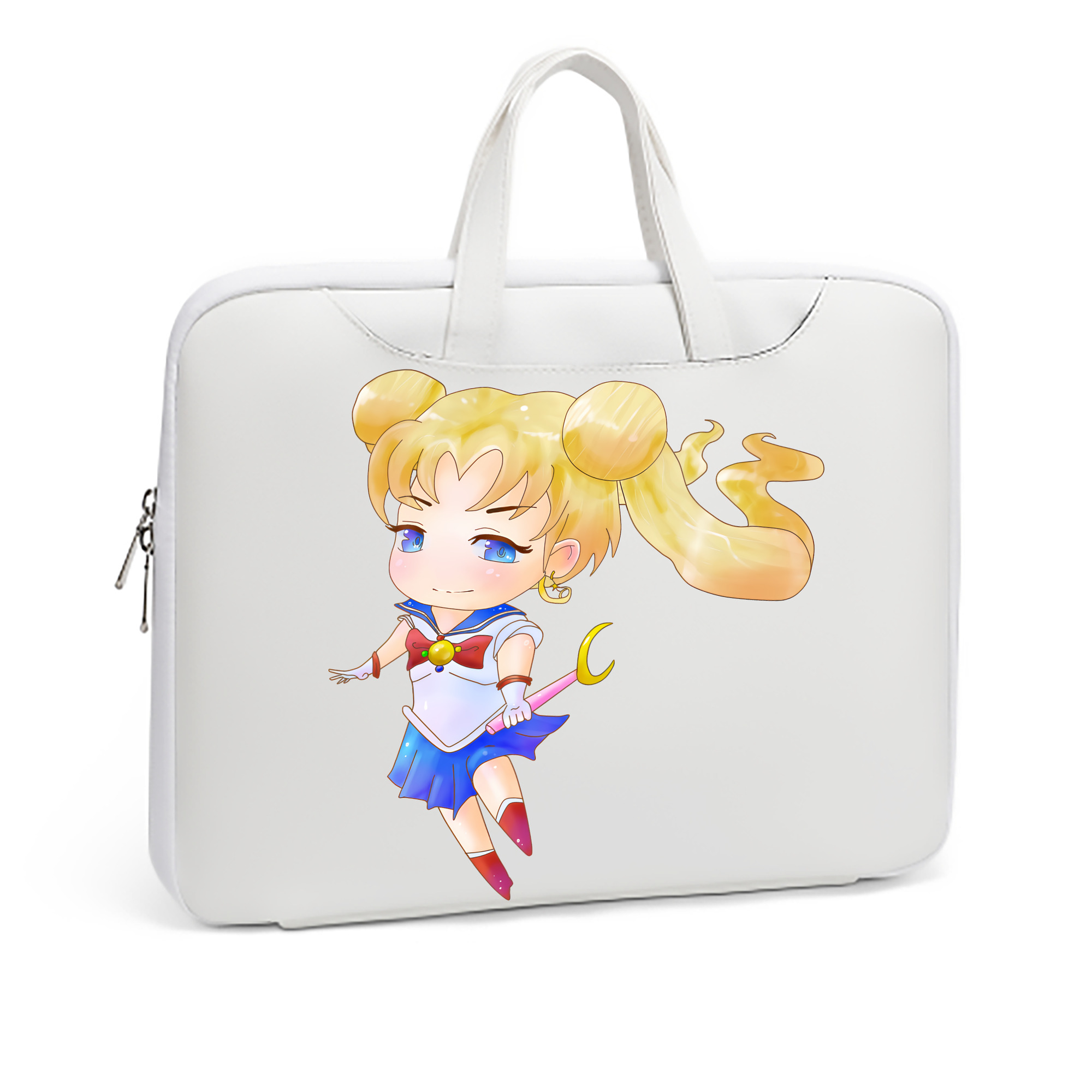 （画像用） 美少女戦士セーラームーン 愛野 美奈子 あいの みなこ Sailor Moon Aino Minako レザーラップトップバッグ　ノートパソコンケース