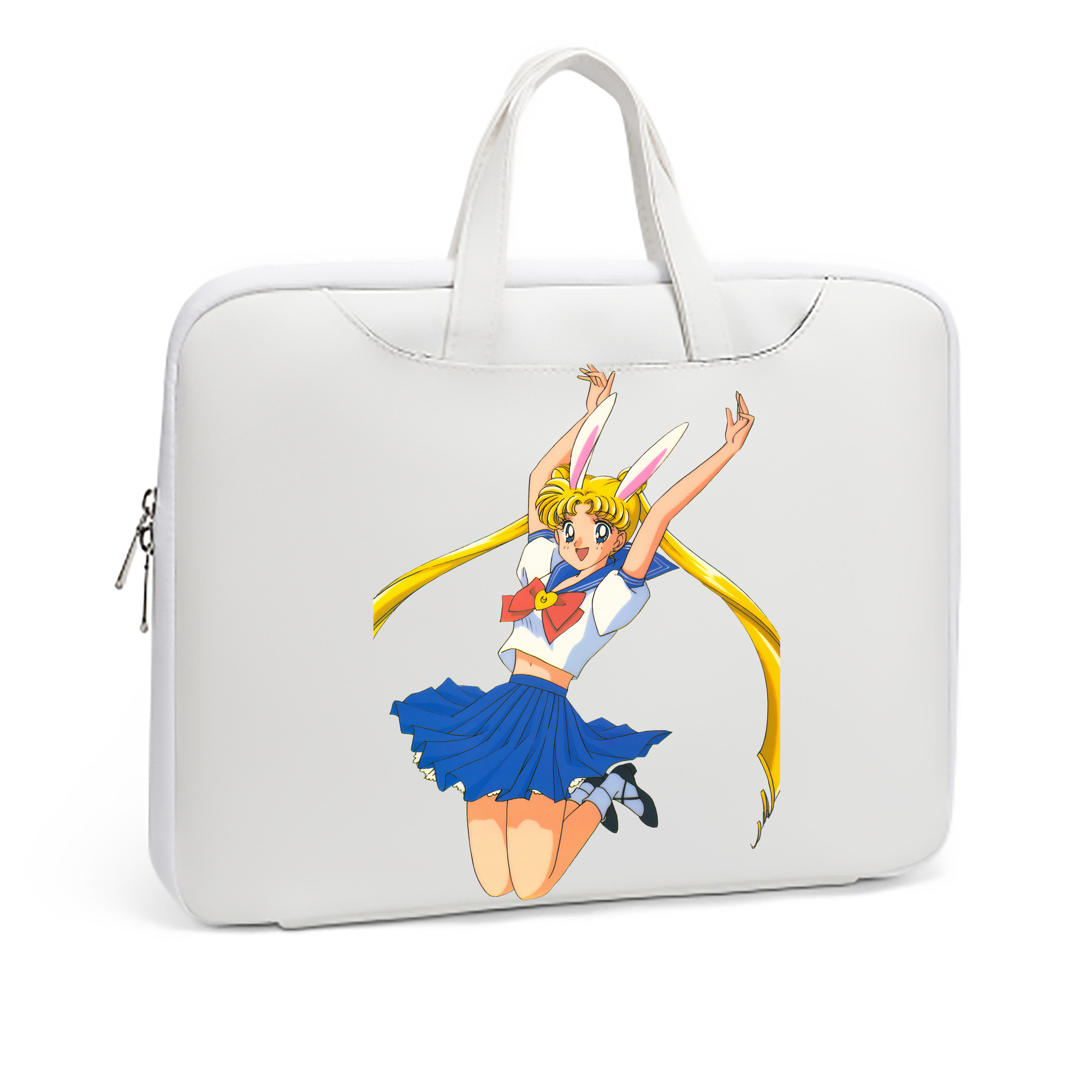 （画像用） 美少女戦士セーラームーン 愛野 美奈子 あいの みなこ Sailor Moon Aino Minako レザーラップトップバッグ　ノートパソコンケース