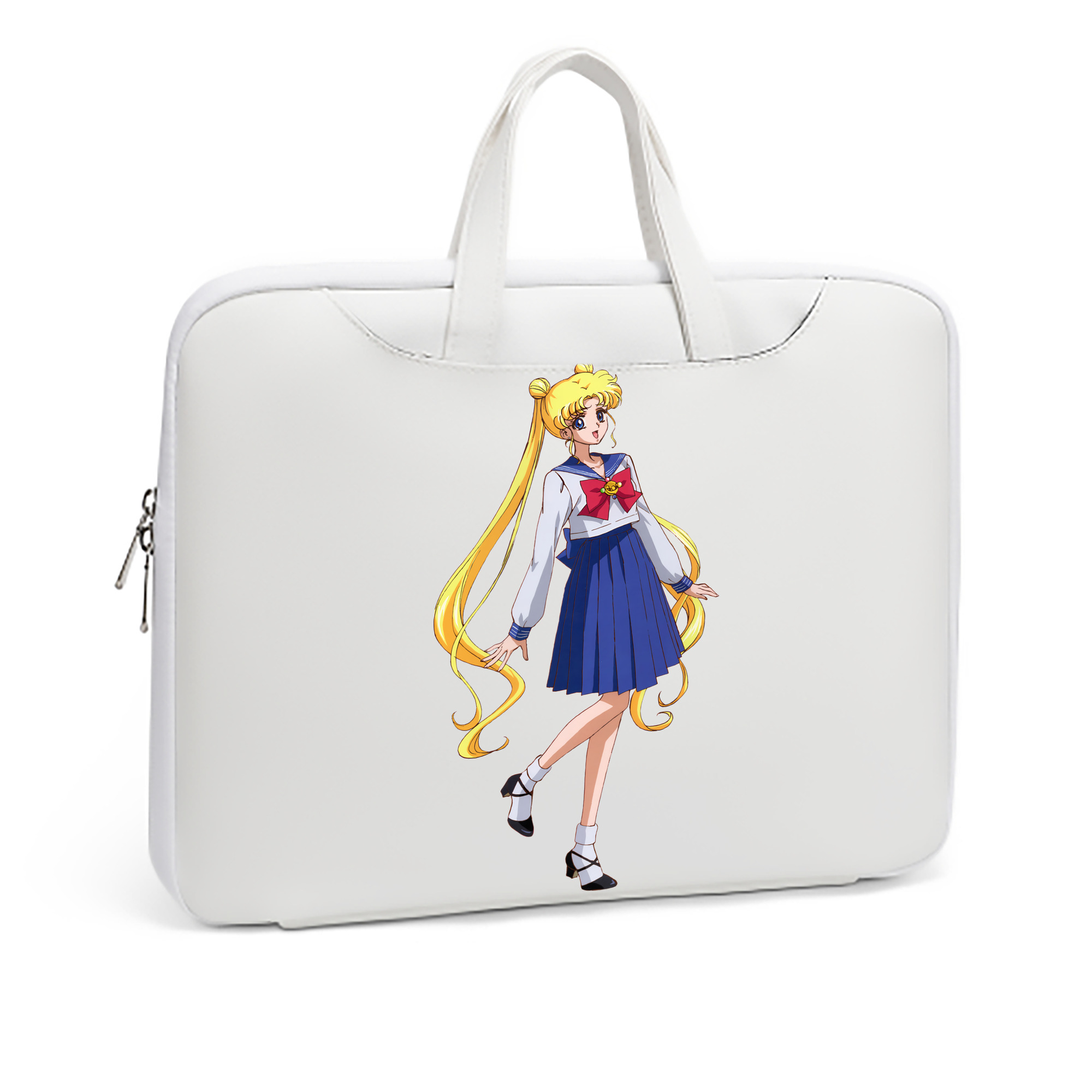 （画像用） 美少女戦士セーラームーン 愛野 美奈子 あいの みなこ Sailor Moon Aino Minako レザーラップトップバッグ　ノートパソコンケース