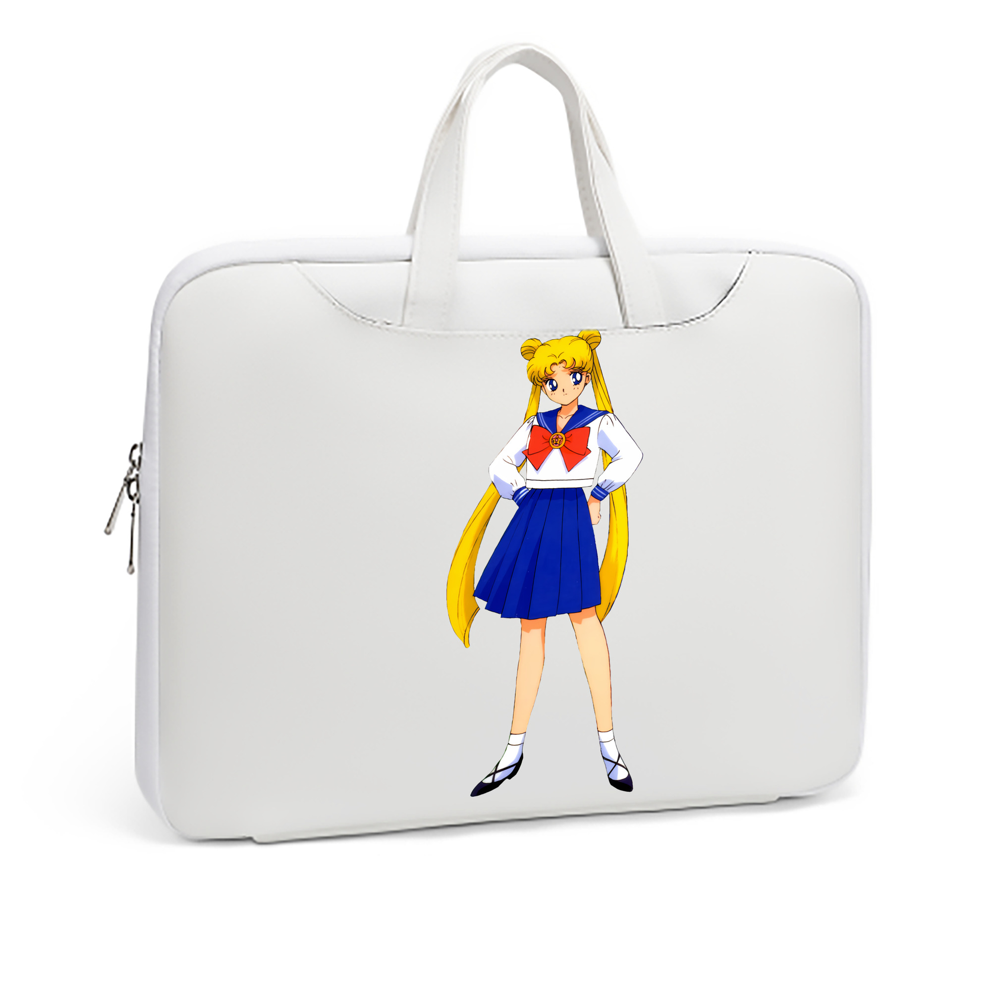 （画像用） 美少女戦士セーラームーン 愛野 美奈子 あいの みなこ Sailor Moon Aino Minako レザーラップトップバッグ　ノートパソコンケース