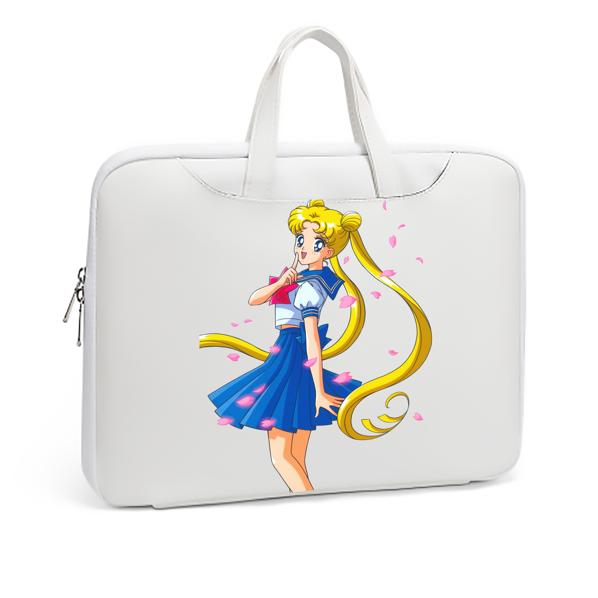 （画像用） 美少女戦士セーラームーン 愛野 美奈子 あいの みなこ Sailor Moon Aino Minako レザーラップトップバッグ　ノートパソコンケース