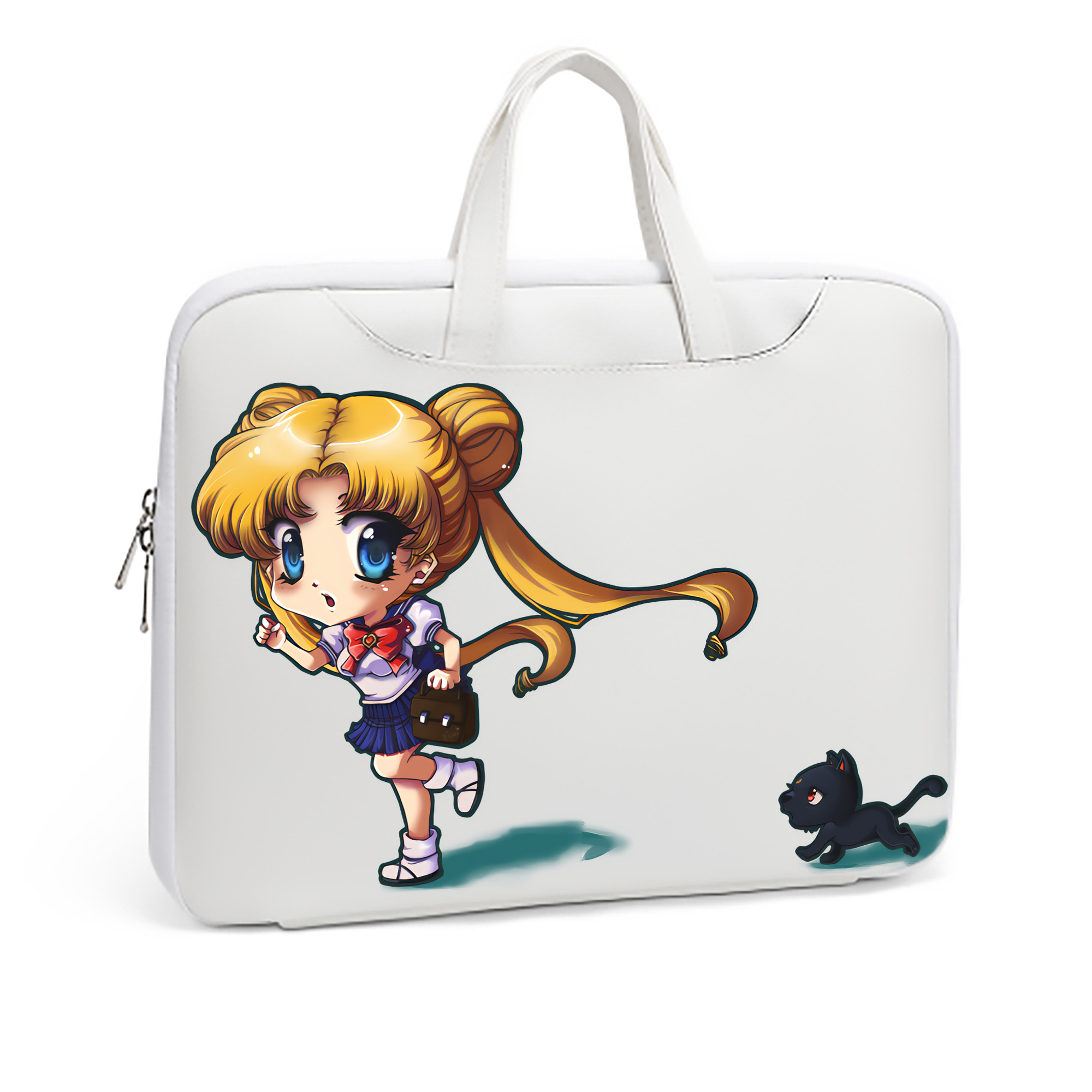（画像用） 美少女戦士セーラームーン 愛野 美奈子 あいの みなこ Sailor Moon Aino Minako レザーラップトップバッグ　ノートパソコンケース