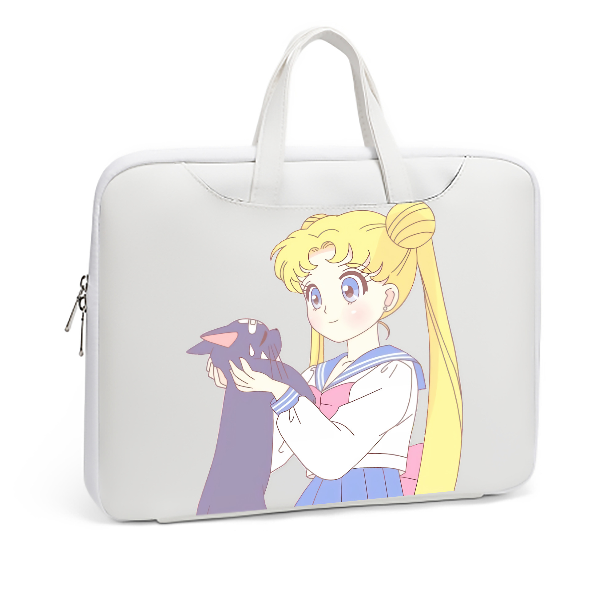 （画像用） 美少女戦士セーラームーン 愛野 美奈子 あいの みなこ Sailor Moon Aino Minako レザーラップトップバッグ　ノートパソコンケース