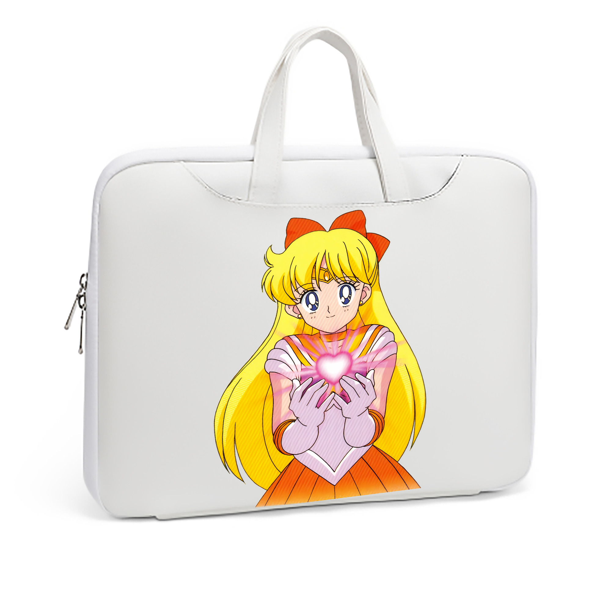 （画像用） 美少女戦士セーラームーン 愛野 美奈子 あいの みなこ Sailor Moon Aino Minako レザーラップトップバッグ　ノートパソコンケース