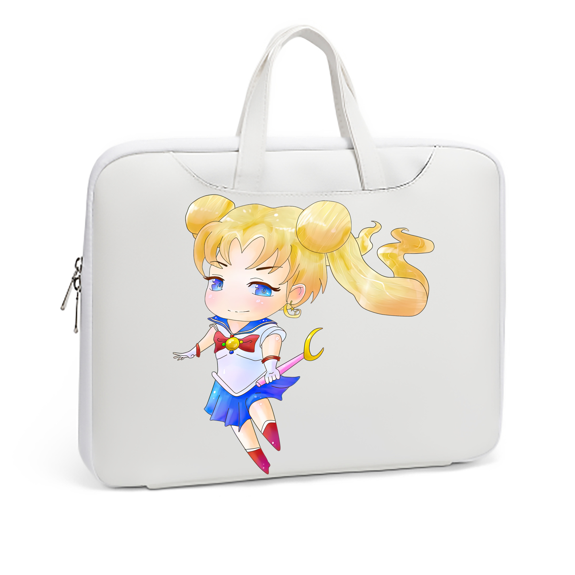 （画像用） 美少女戦士セーラームーン 愛野 美奈子 あいの みなこ Sailor Moon Aino Minako レザーラップトップバッグ　ノートパソコンケース