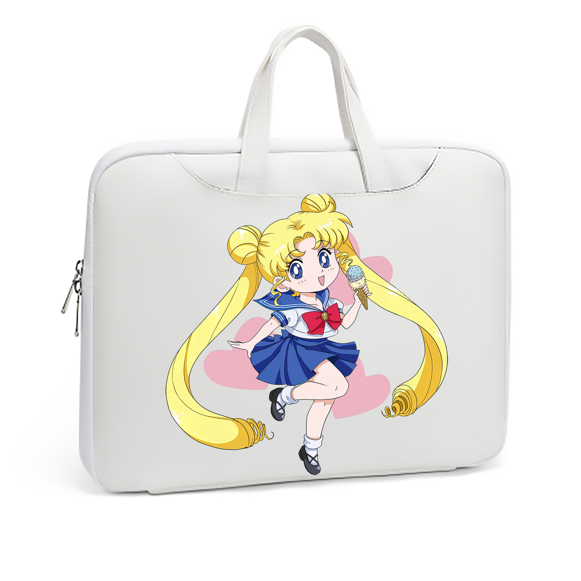 （画像用） 美少女戦士セーラームーン 愛野 美奈子 あいの みなこ Sailor Moon Aino Minako レザーラップトップバッグ　ノートパソコンケース
