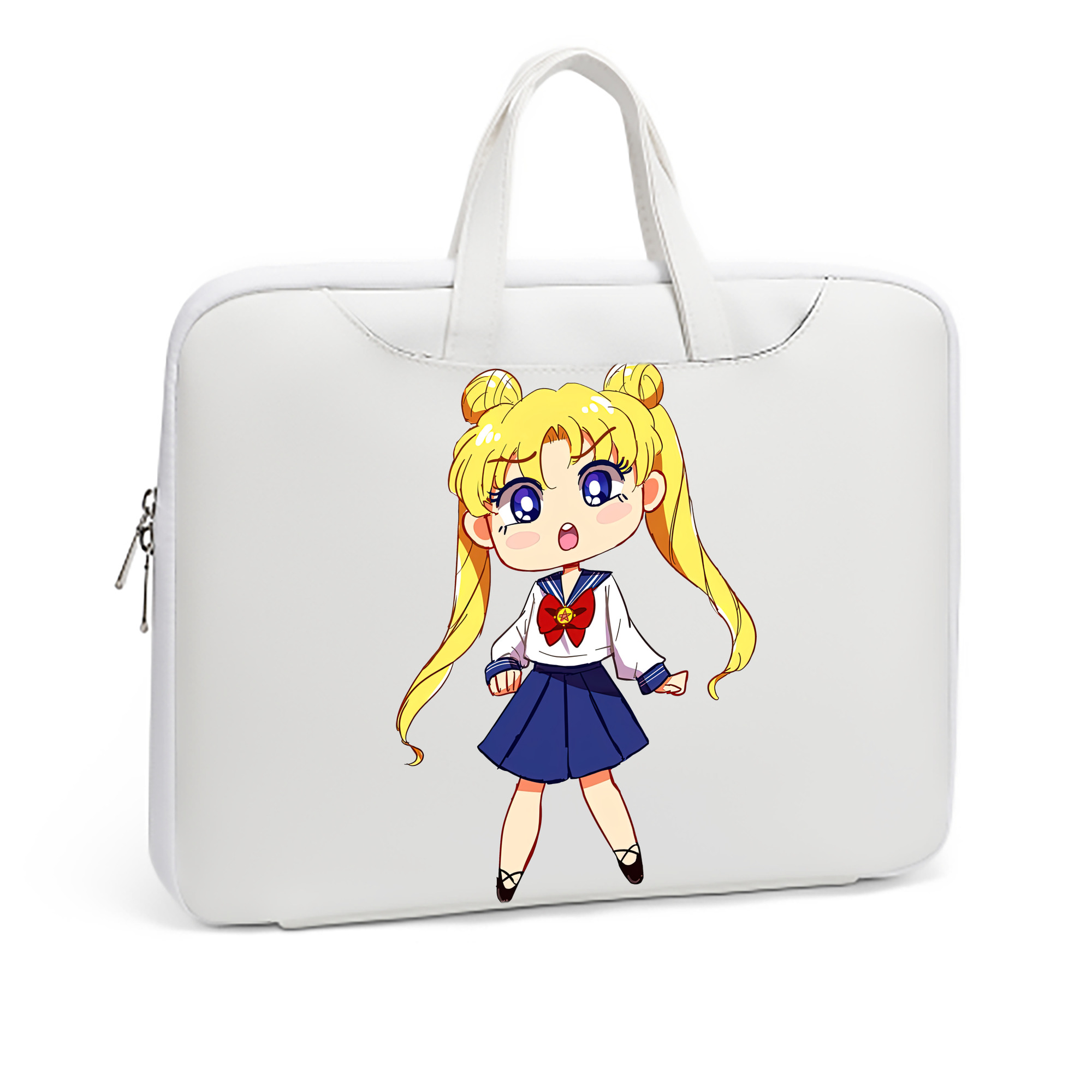 （画像用） 美少女戦士セーラームーン 愛野 美奈子 あいの みなこ Sailor Moon Aino Minako レザーラップトップバッグ　ノートパソコンケース