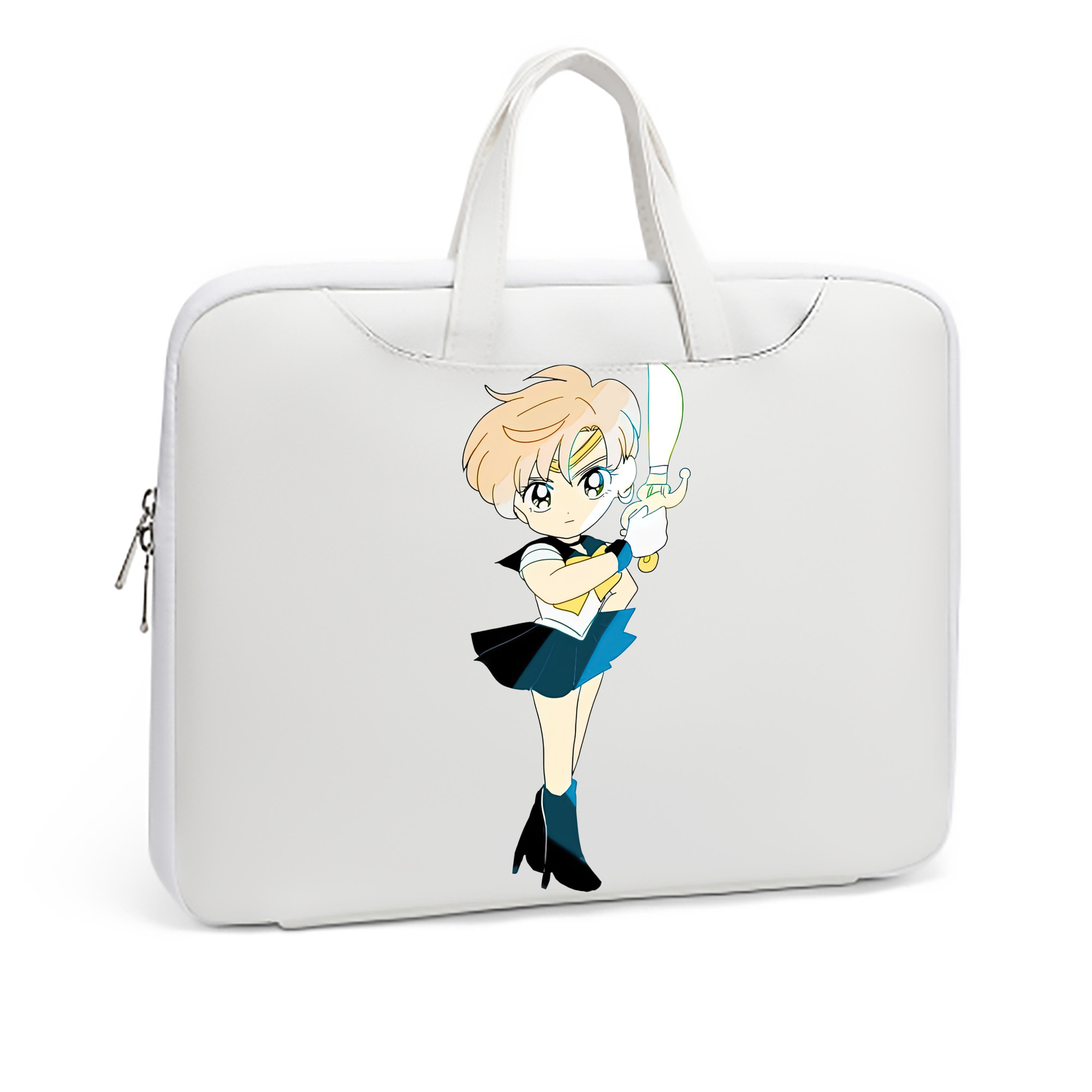 （画像用） 美少女戦士セーラームーン 天王はるか Sailor Moon Tenoh Haruka レザーラップトップバッグ　ノートパソコンケース