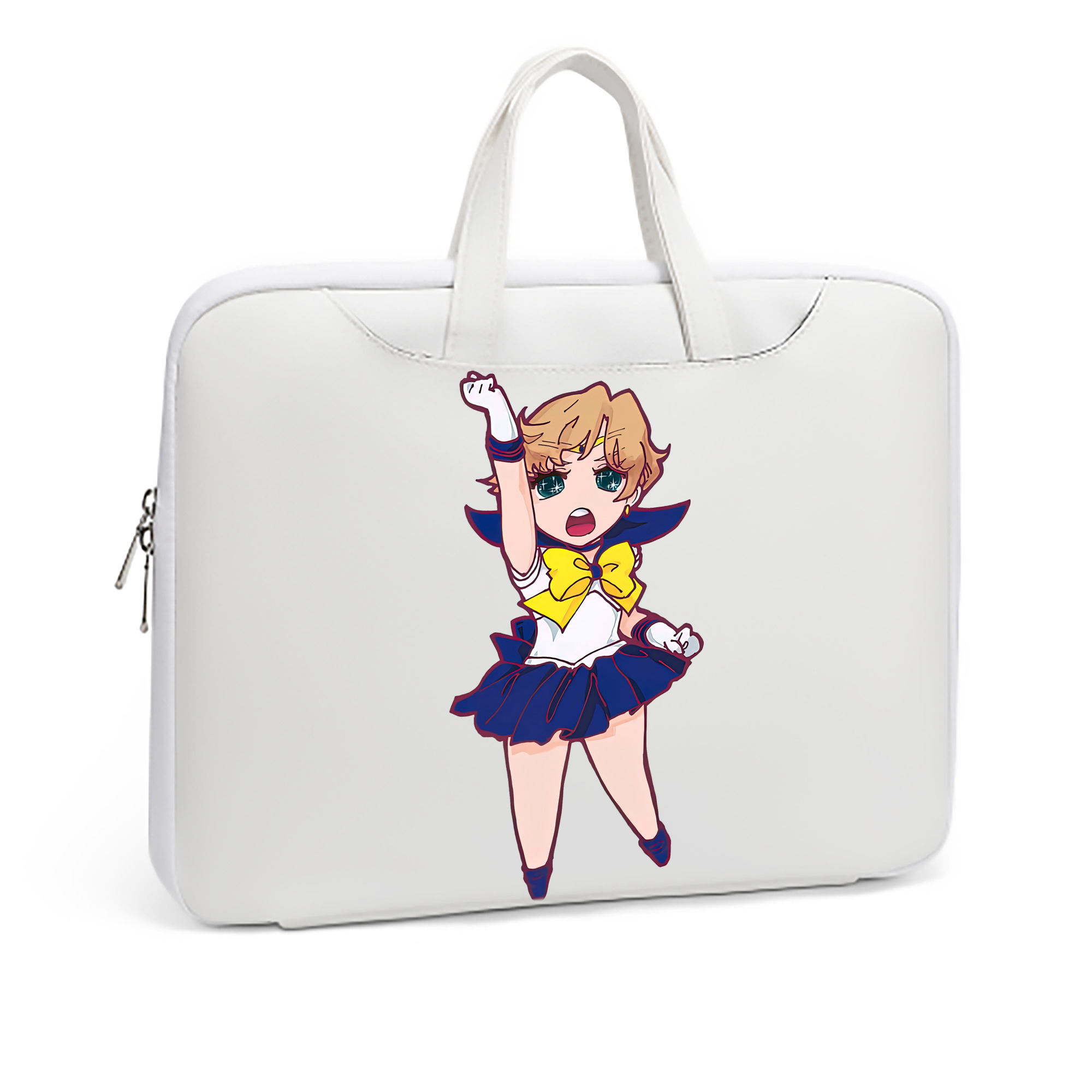 （画像用） 美少女戦士セーラームーン 天王はるか Sailor Moon Tenoh Haruka レザーラップトップバッグ　ノートパソコンケース