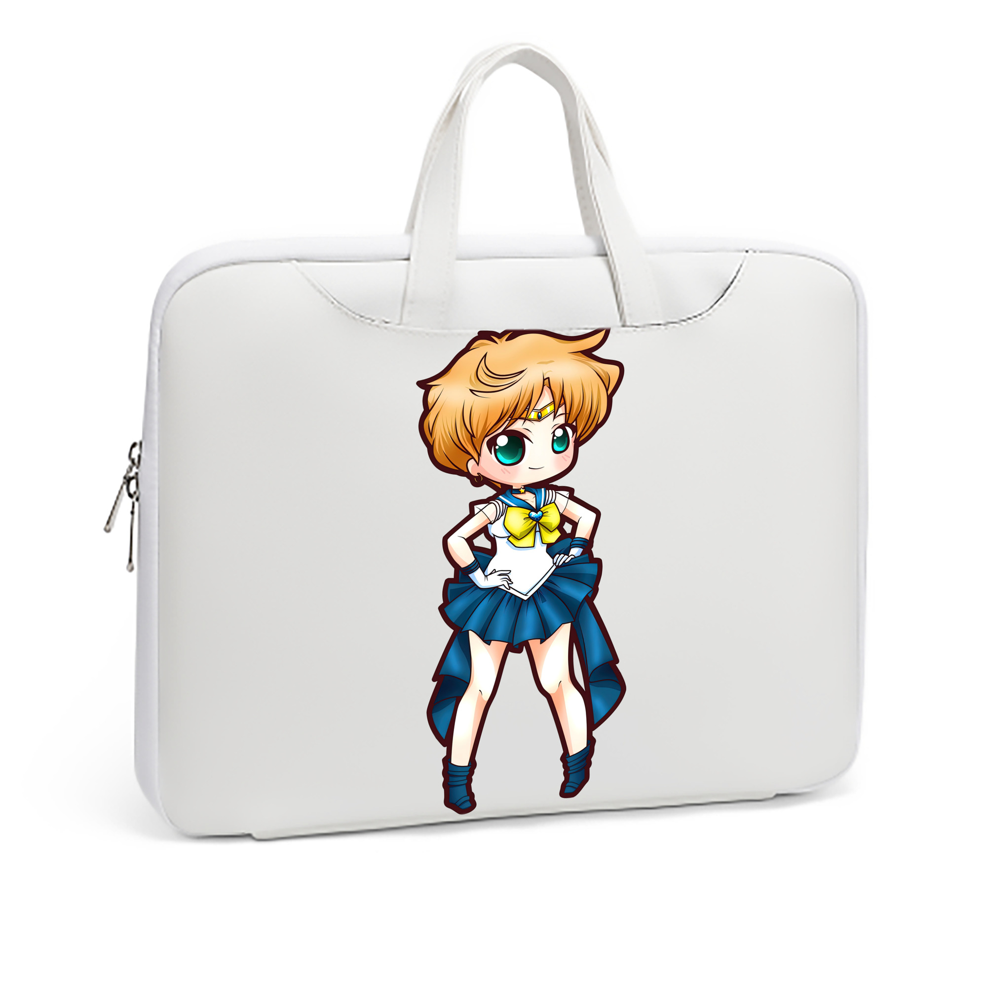 （画像用） 美少女戦士セーラームーン 天王はるか Sailor Moon Tenoh Haruka レザーラップトップバッグ　ノートパソコンケース