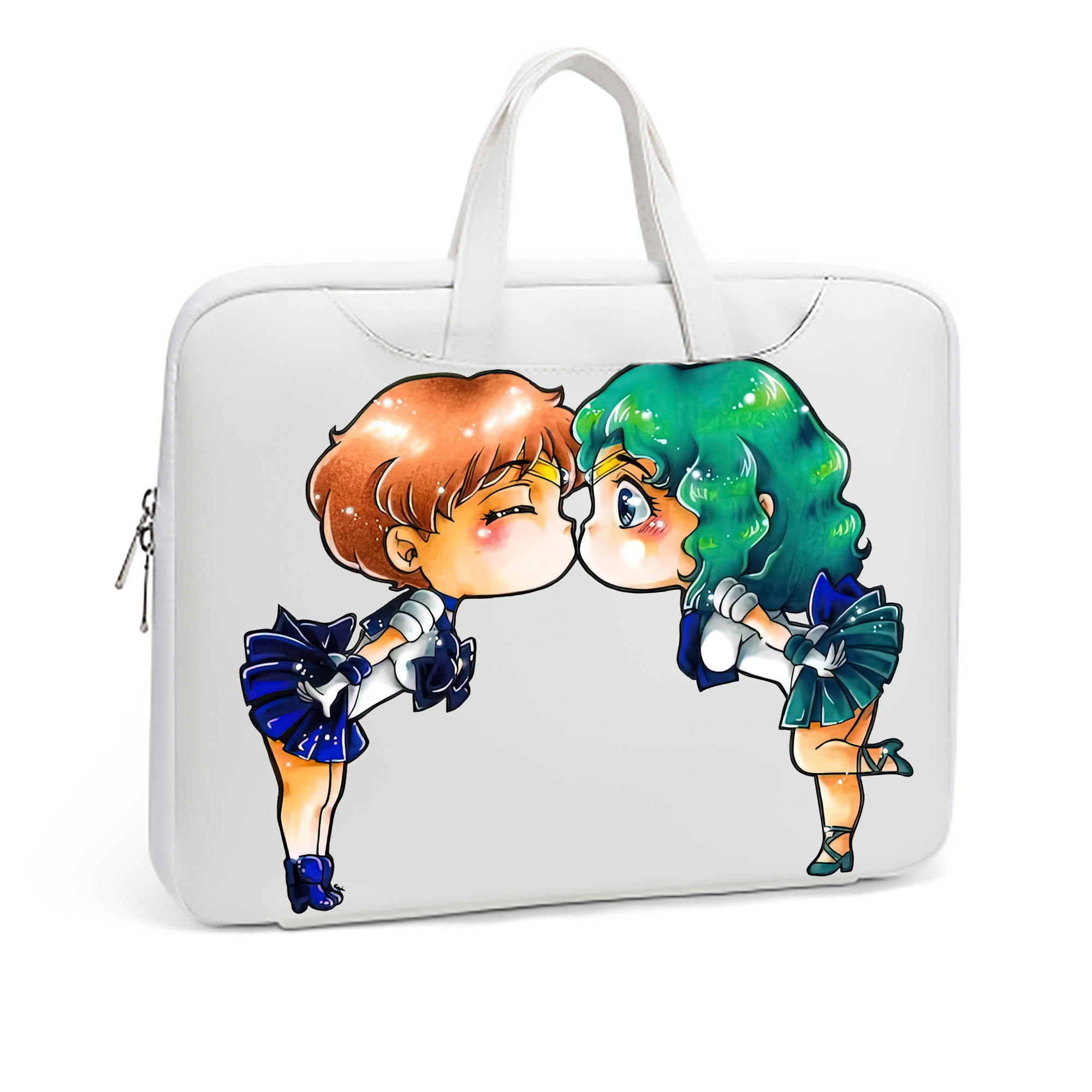 （画像用） 美少女戦士セーラームーン 天王はるか Sailor Moon Tenoh Haruka レザーラップトップバッグ　ノートパソコンケース