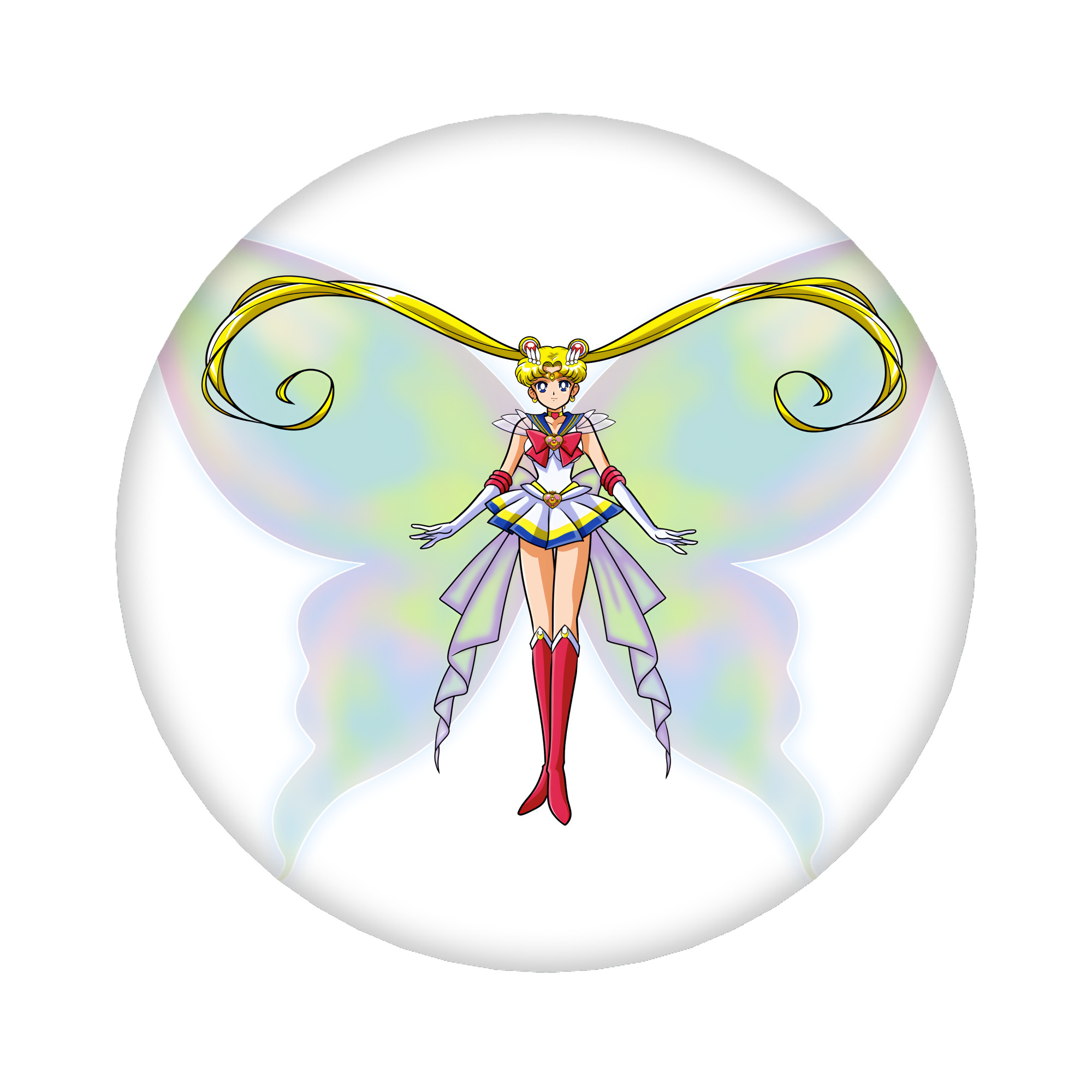 （画像用） 美少女戦士セーラームーン 月野 うさぎ つきの うさぎ Sailor Moon Tsukino Usagi 6cm 缶バッジ 複数セット