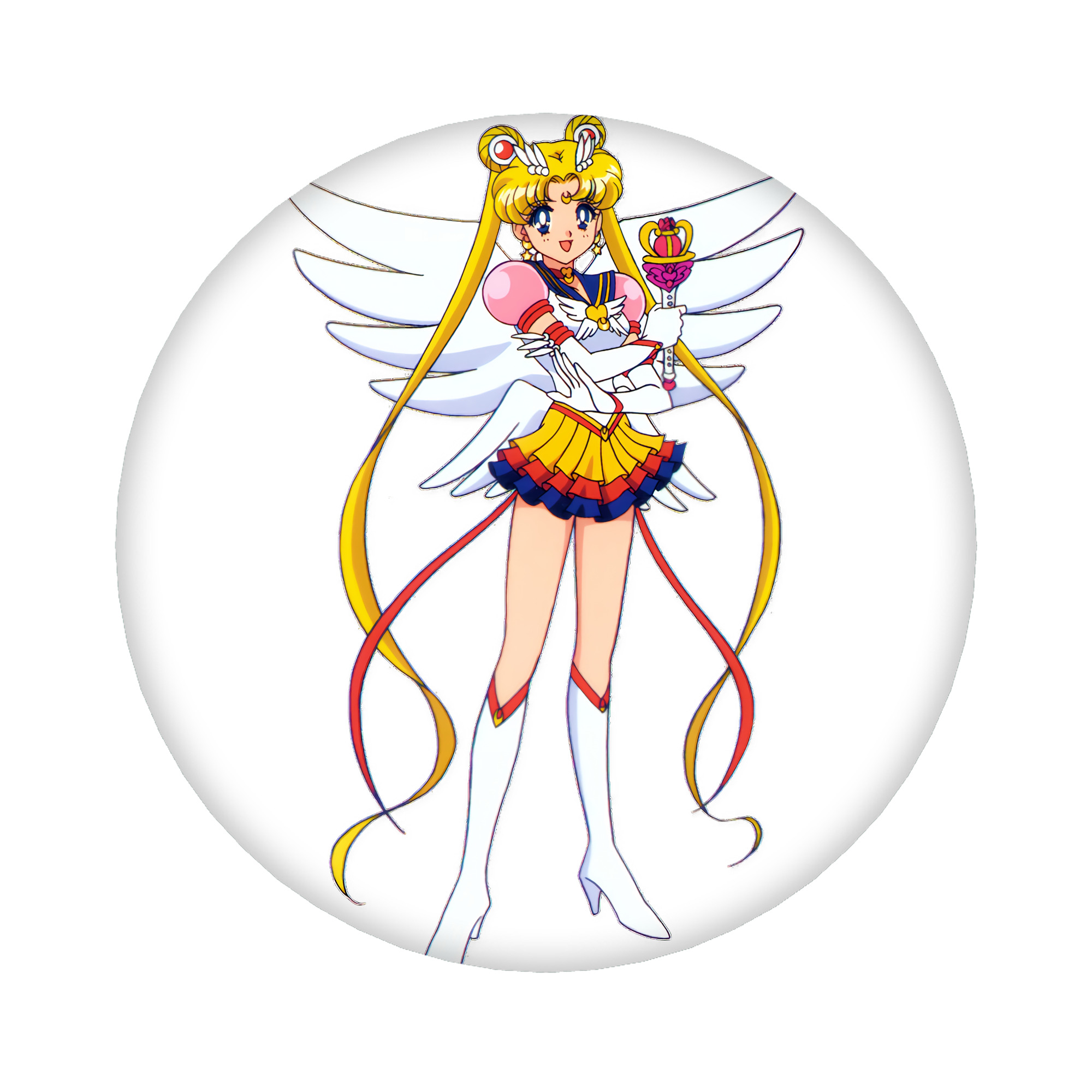 （画像用） 美少女戦士セーラームーン 月野 うさぎ つきの うさぎ Sailor Moon Tsukino Usagi 6cm 缶バッジ 複数セット