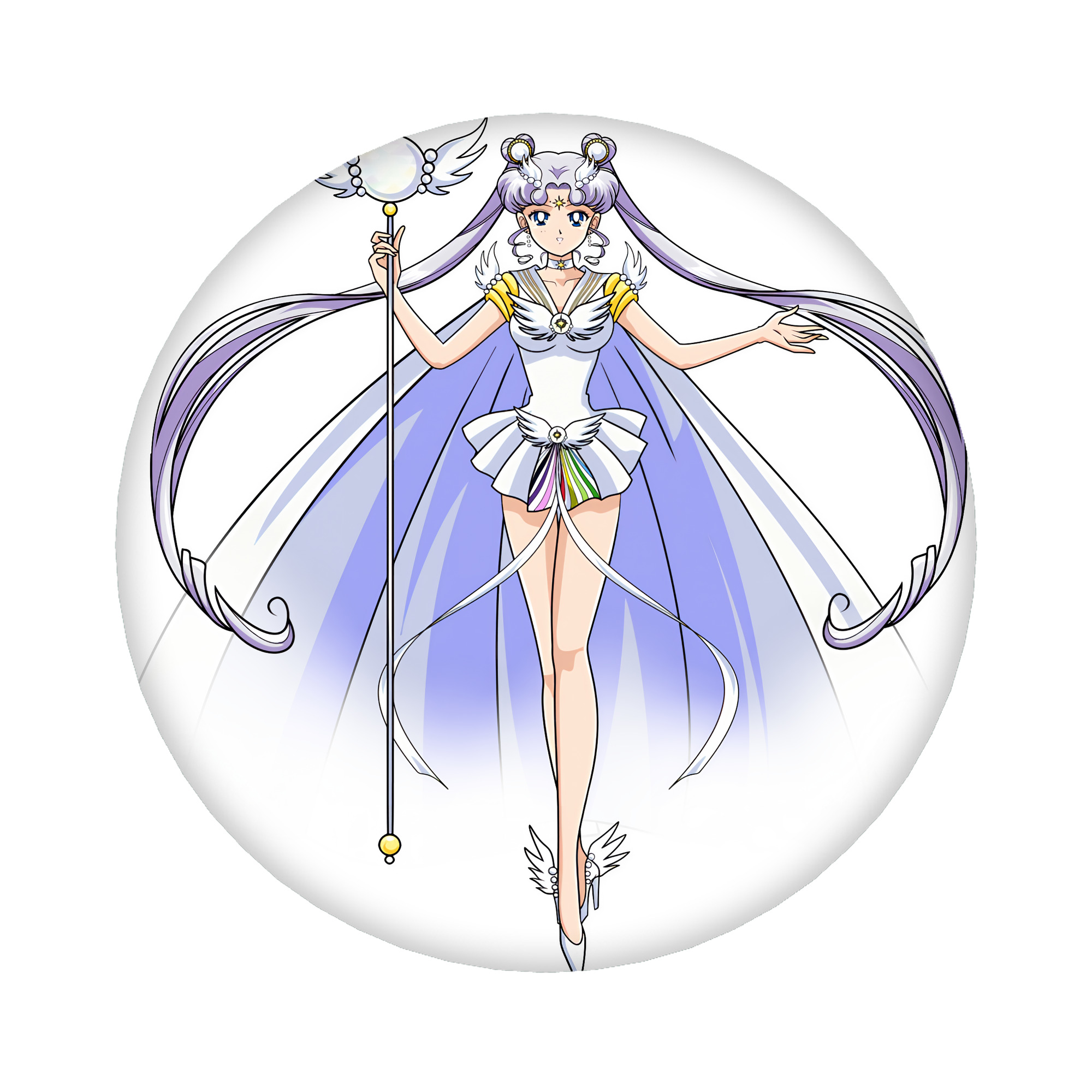 （画像用） 美少女戦士セーラームーン 月野 うさぎ つきの うさぎ Sailor Moon Tsukino Usagi 6cm 缶バッジ 複数セット