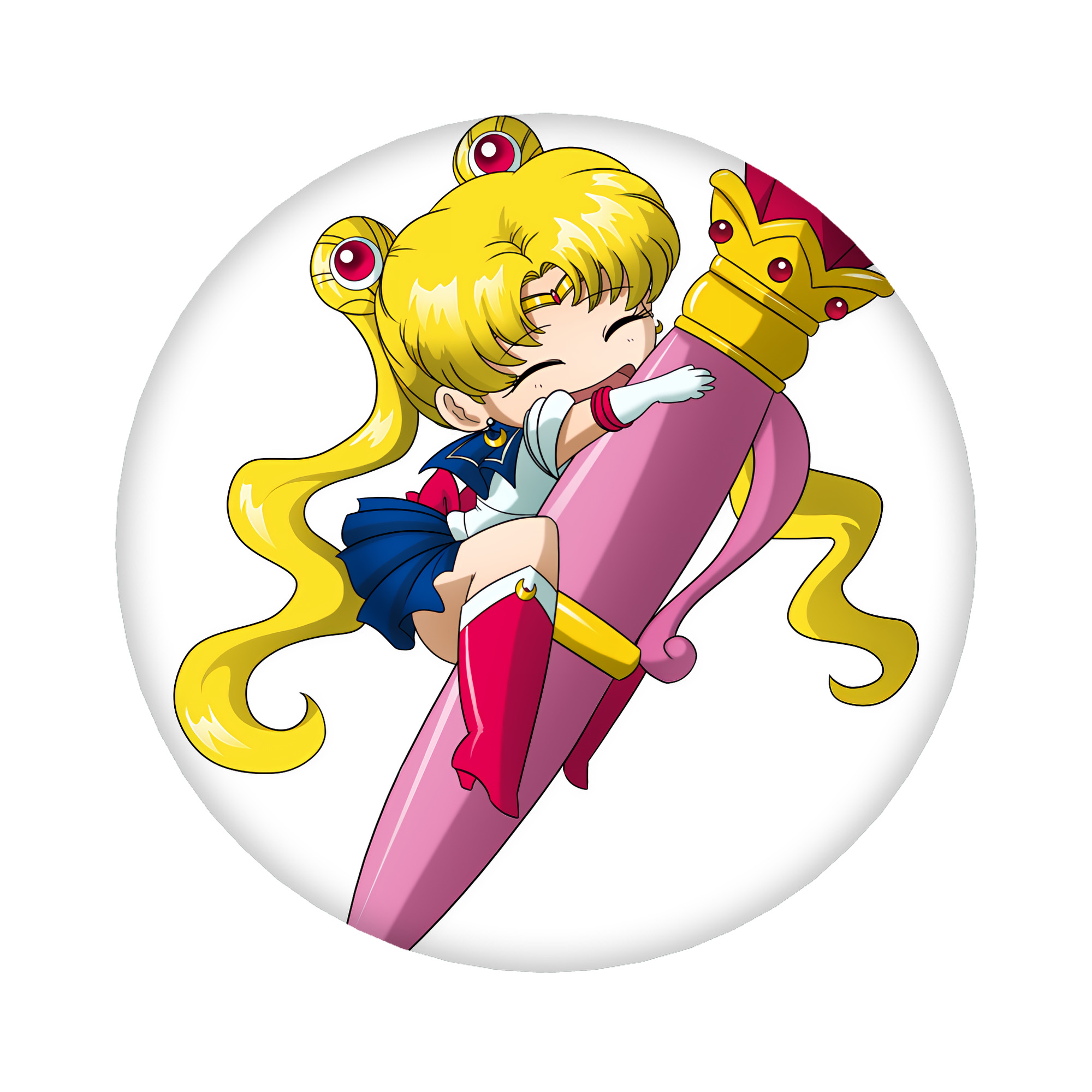 （画像用） 美少女戦士セーラームーン 月野 うさぎ つきの うさぎ Sailor Moon Tsukino Usagi 6cm 缶バッジ 複数セット