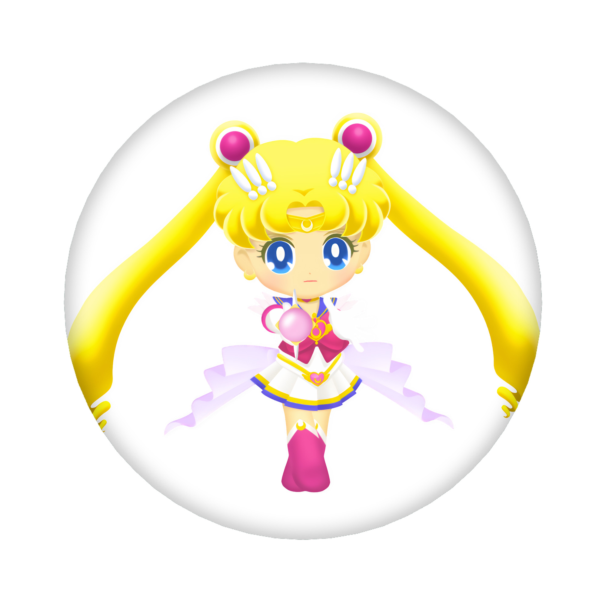 （画像用） 美少女戦士セーラームーン 月野 うさぎ つきの うさぎ Sailor Moon Tsukino Usagi 6cm 缶バッジ 複数セット