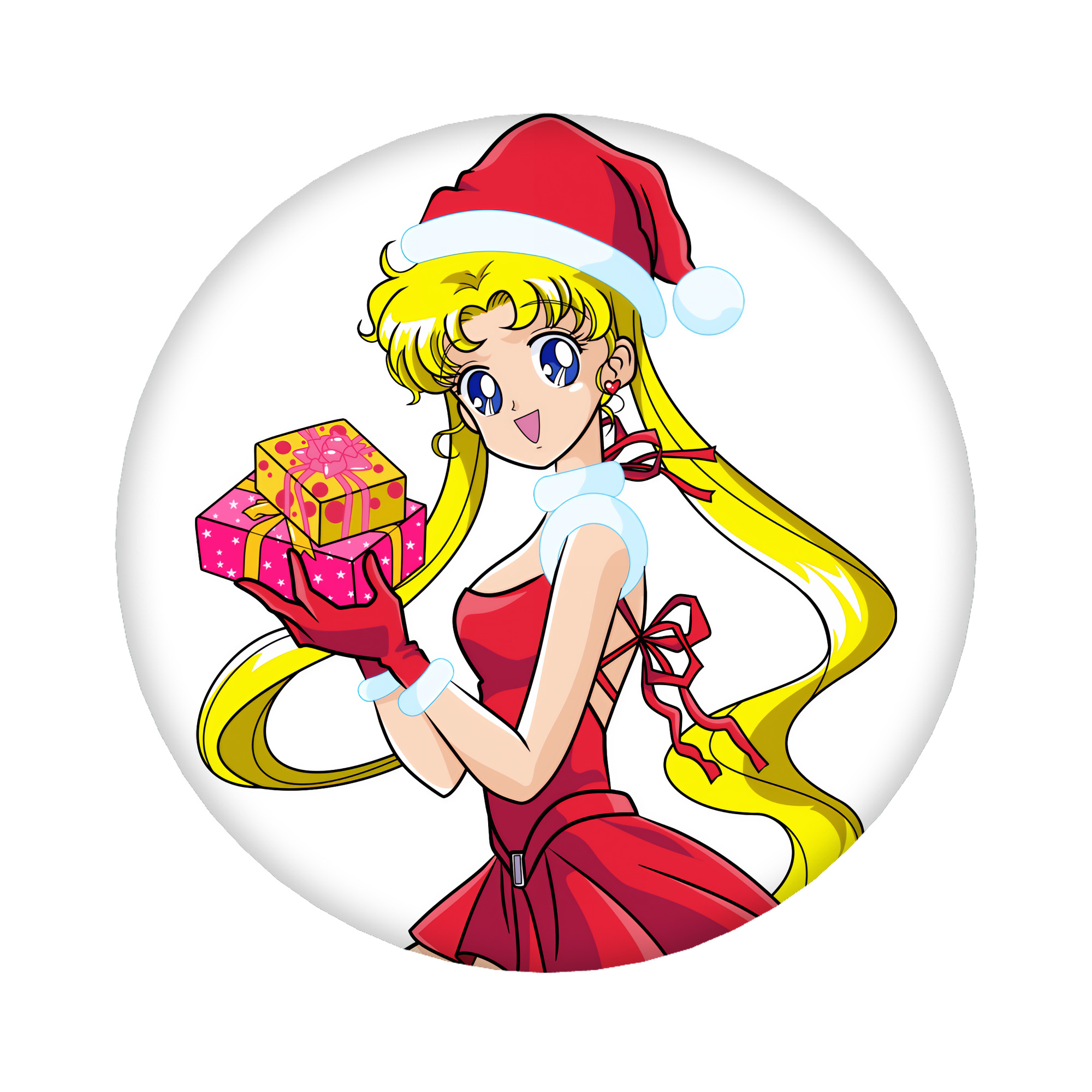 （画像用） 美少女戦士セーラームーン 月野 うさぎ つきの うさぎ Sailor Moon Tsukino Usagi 6cm 缶バッジ 複数セット