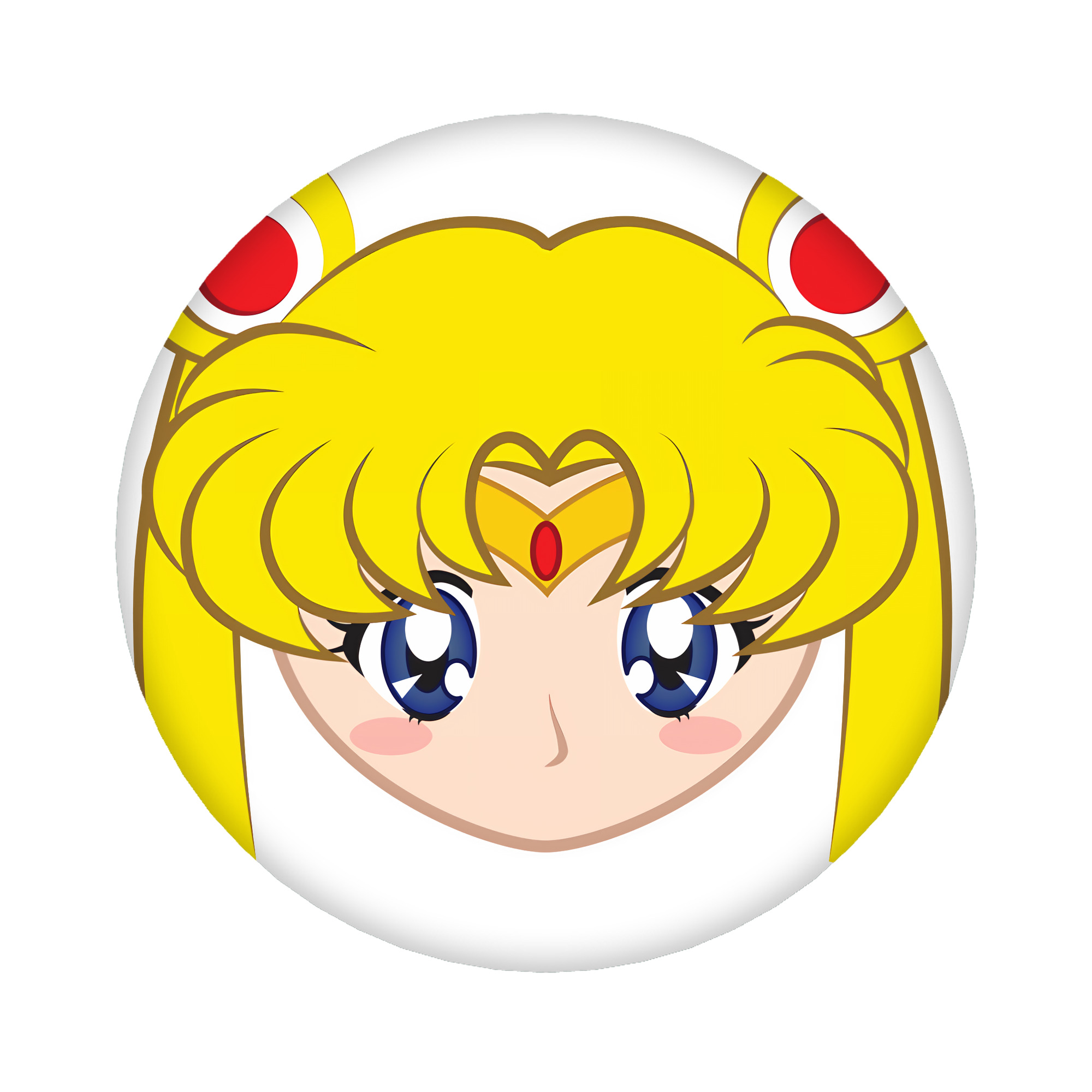 （画像用） 美少女戦士セーラームーン 月野 うさぎ つきの うさぎ Sailor Moon Tsukino Usagi 6cm 缶バッジ 複数セット