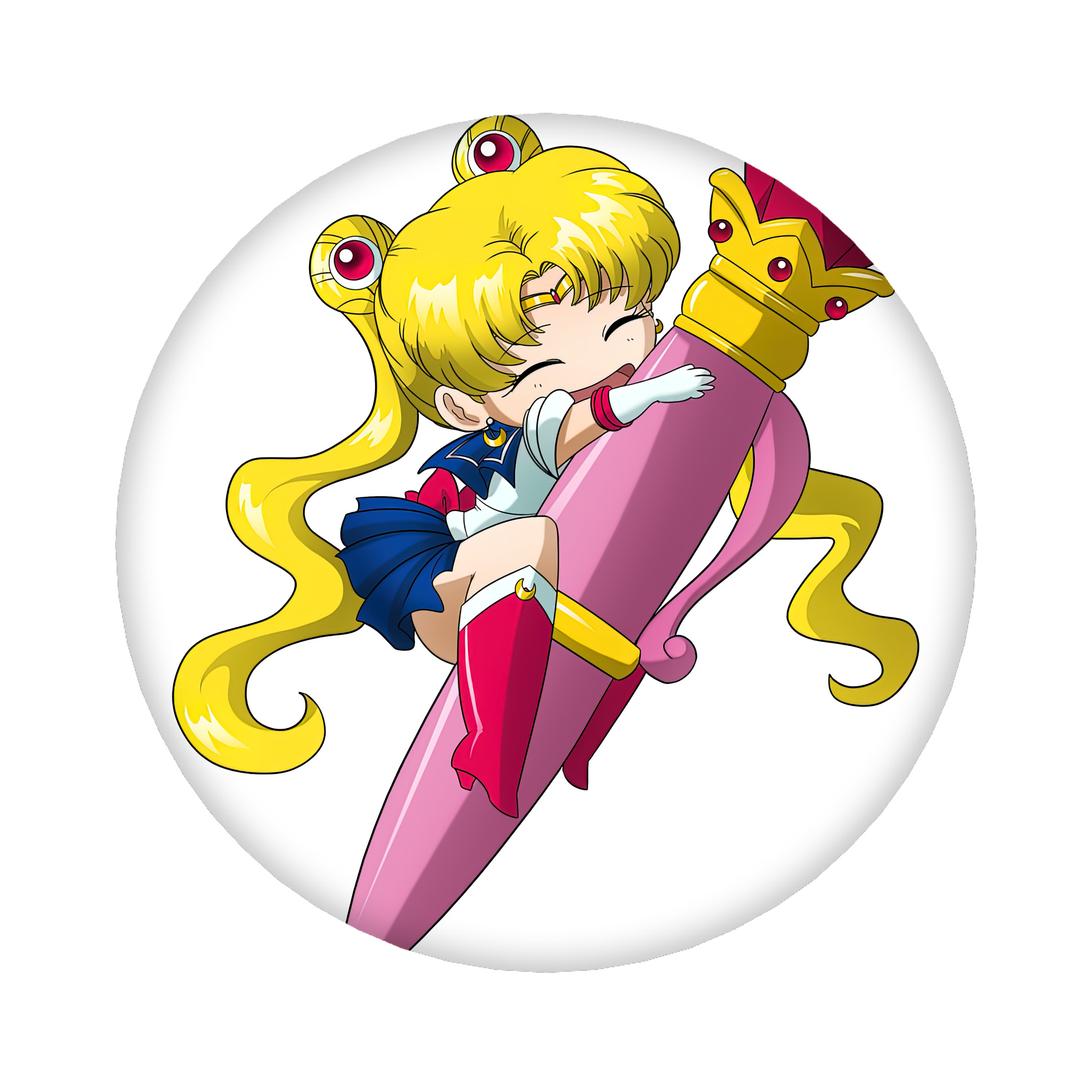 （画像用） 美少女戦士セーラームーン 月野 うさぎ つきの うさぎ Sailor Moon Tsukino Usagi 6cm 缶バッジ 複数セット