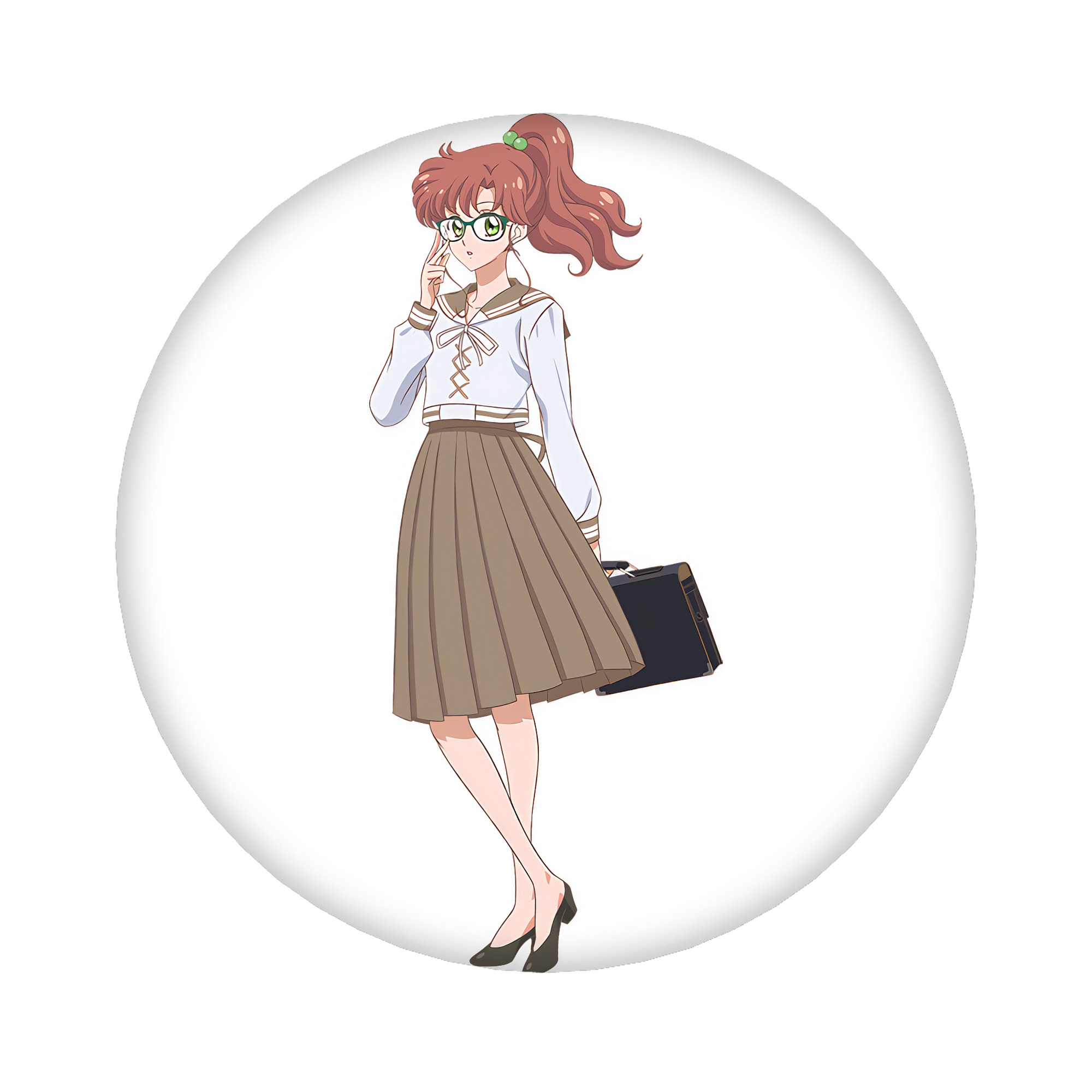 （画像用） 美少女戦士セーラームーン 木野 まこと きの まこと Sailor Moon Kino Makoto （セーラージュピター；Sailor Jupiter） 6cm 缶バッジ 複数セット
